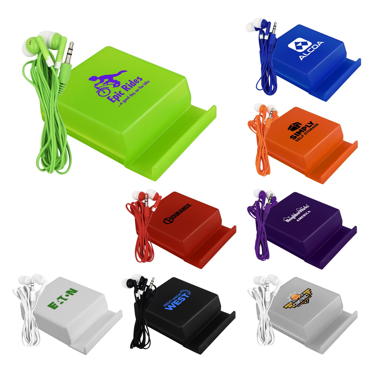 Phone Stand Ear Bud Case 1