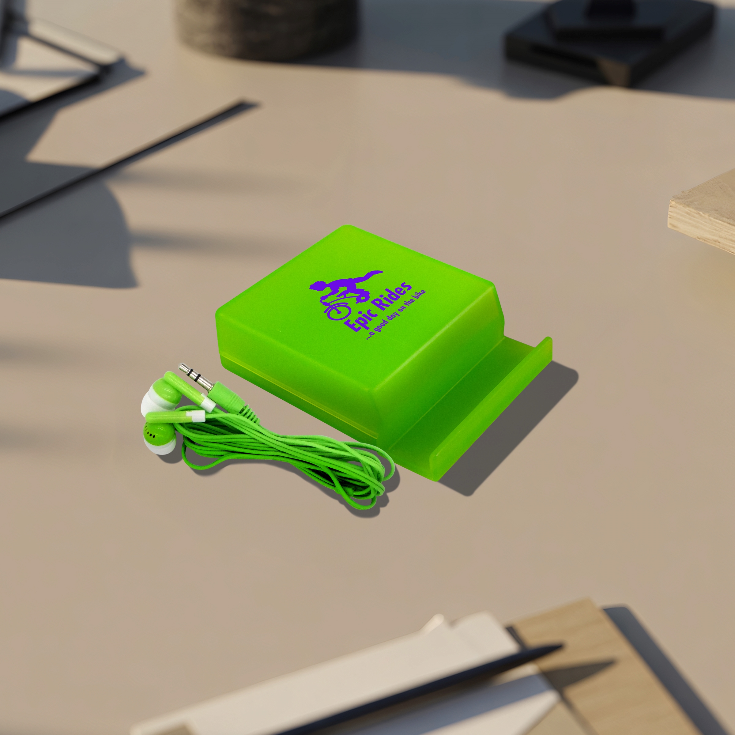 Phone Stand Ear Bud Case 1