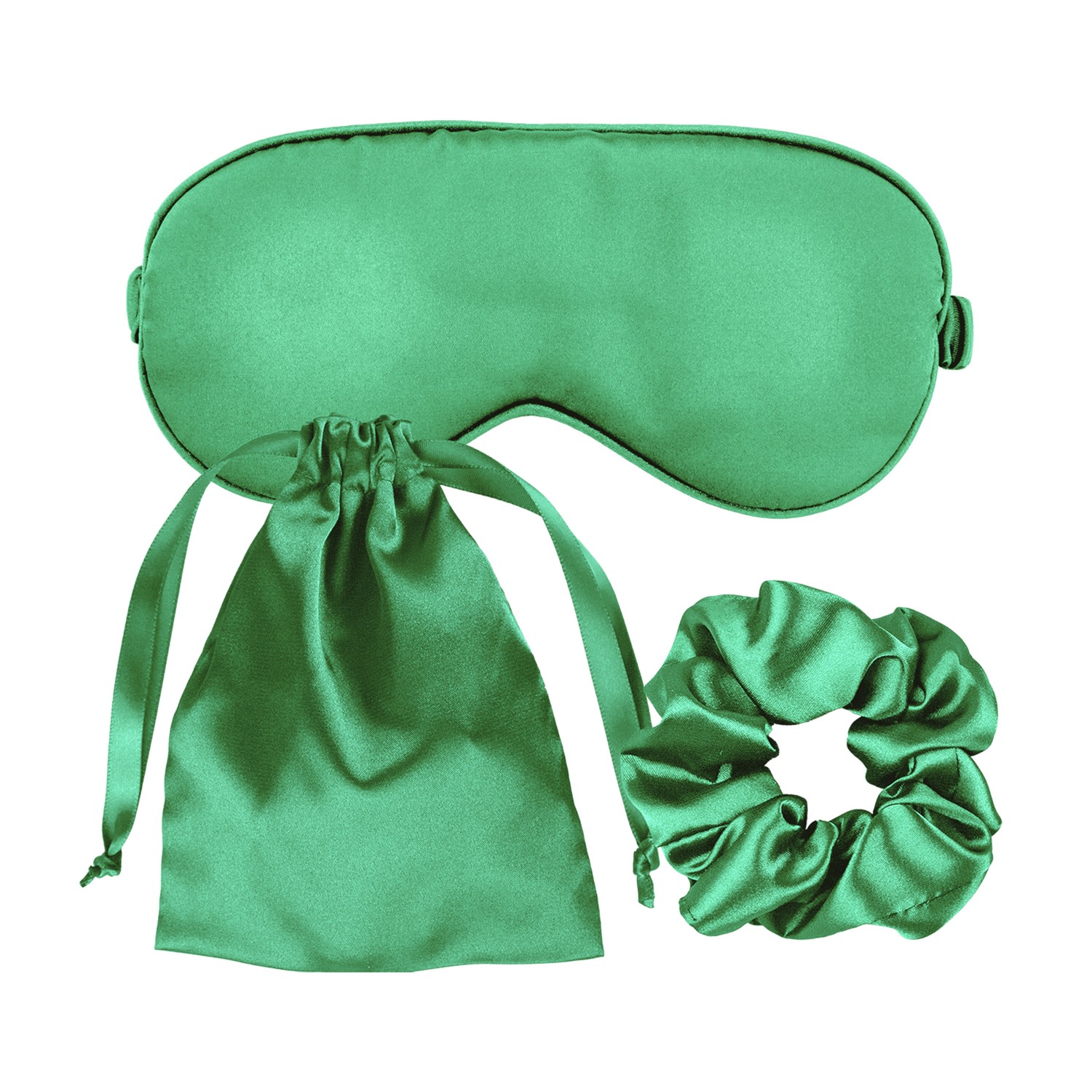 Satiny Scrunchie Sleep Set 1