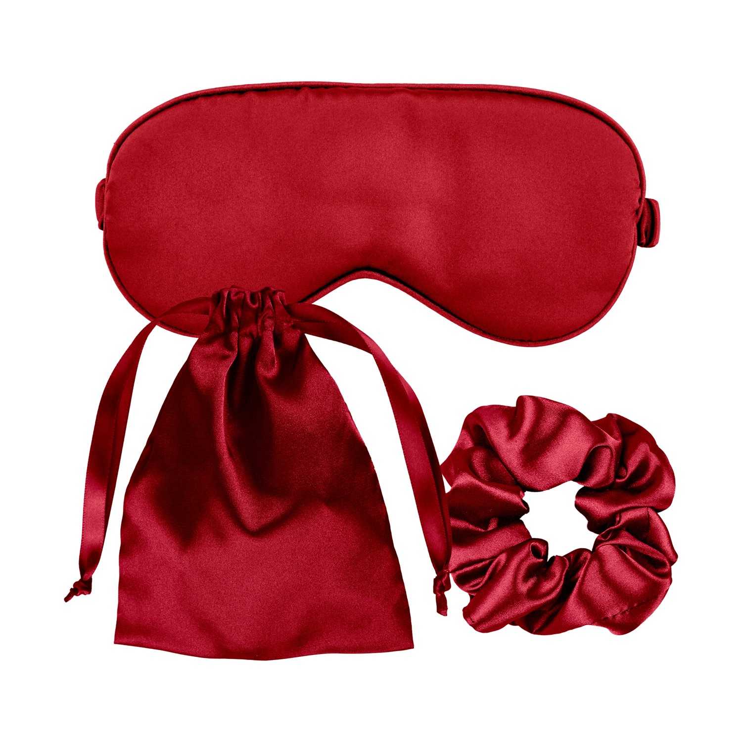 Satiny Scrunchie Sleep Set 1