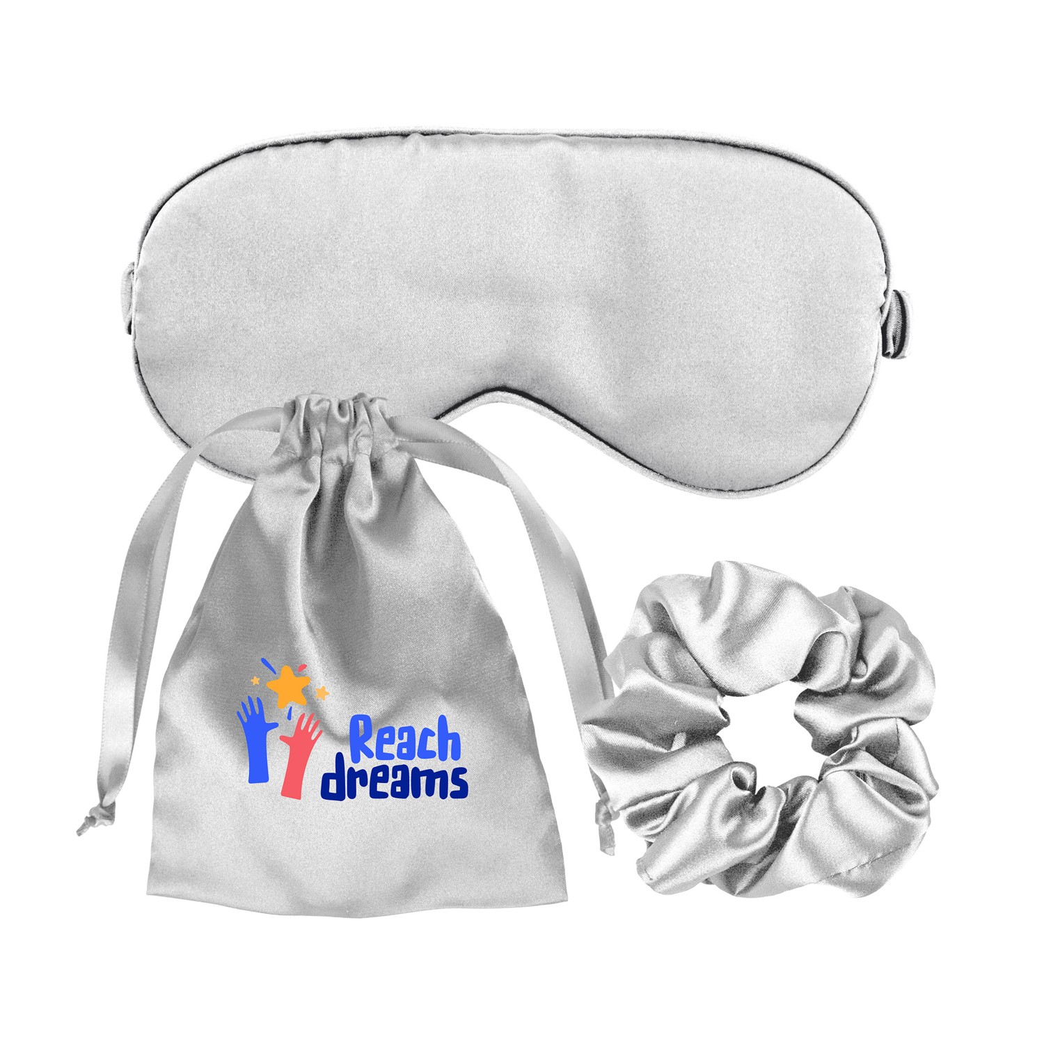 Satiny Scrunchie Sleep Set 1