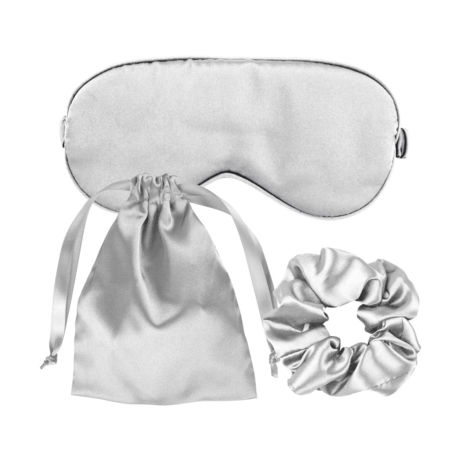 Satiny Scrunchie Sleep Set 1