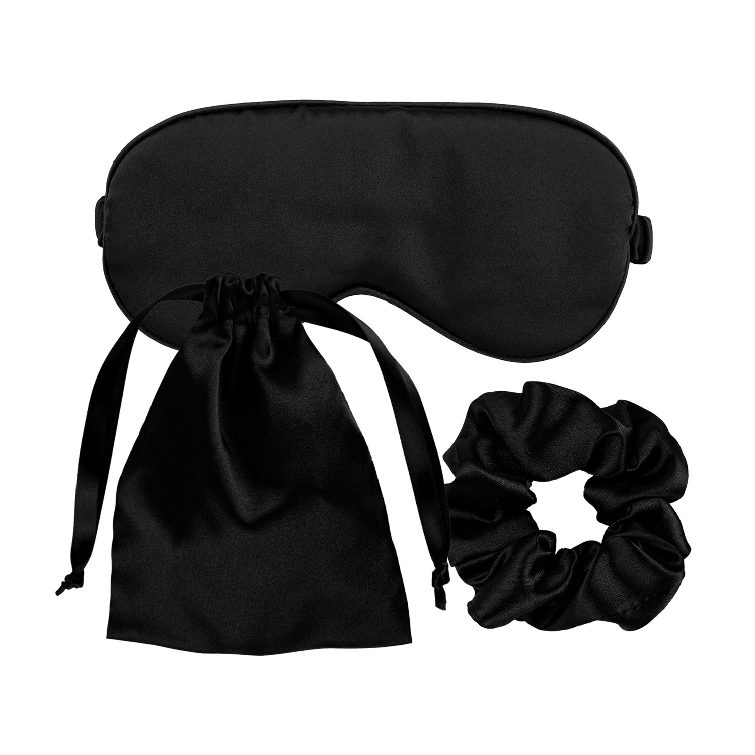Satiny Scrunchie Sleep Set 1