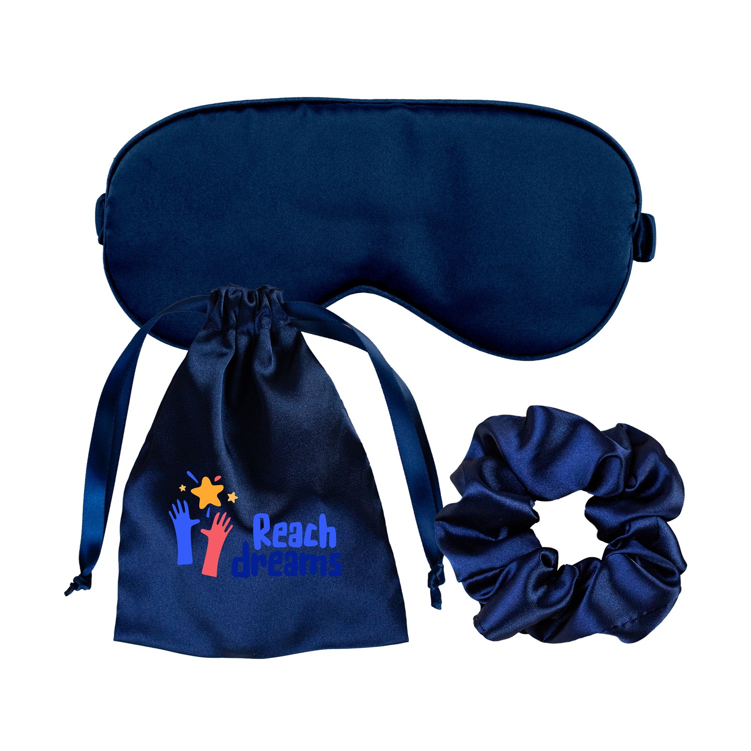 Satiny Scrunchie Sleep Set 1