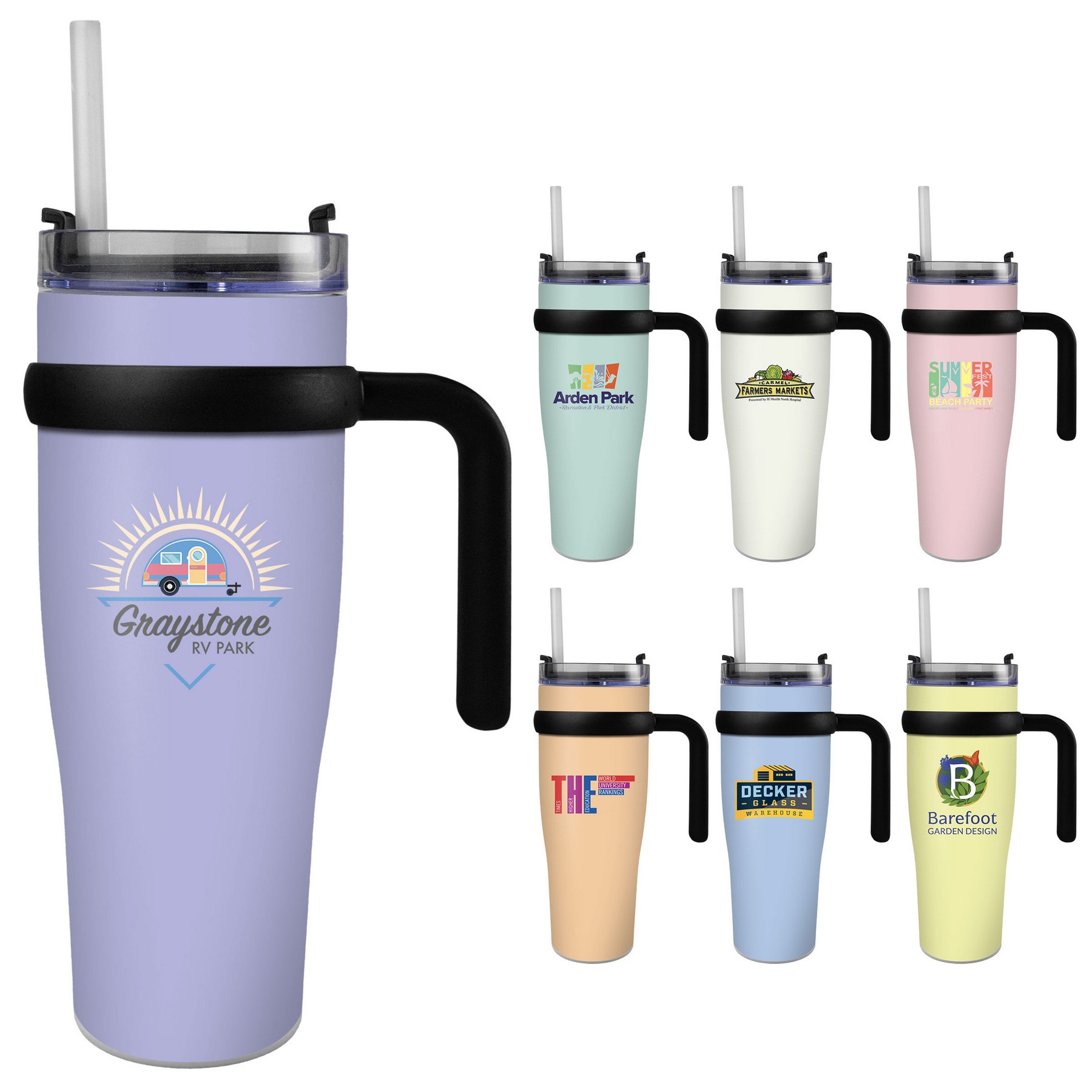 30 Oz. Recycled Pastel Tumbler 1
