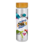 Bamboo Pattern Lumina 24 Oz. Bottle - Logo Bamboo Pattern Lumina 24 Oz. Bottle - Logo