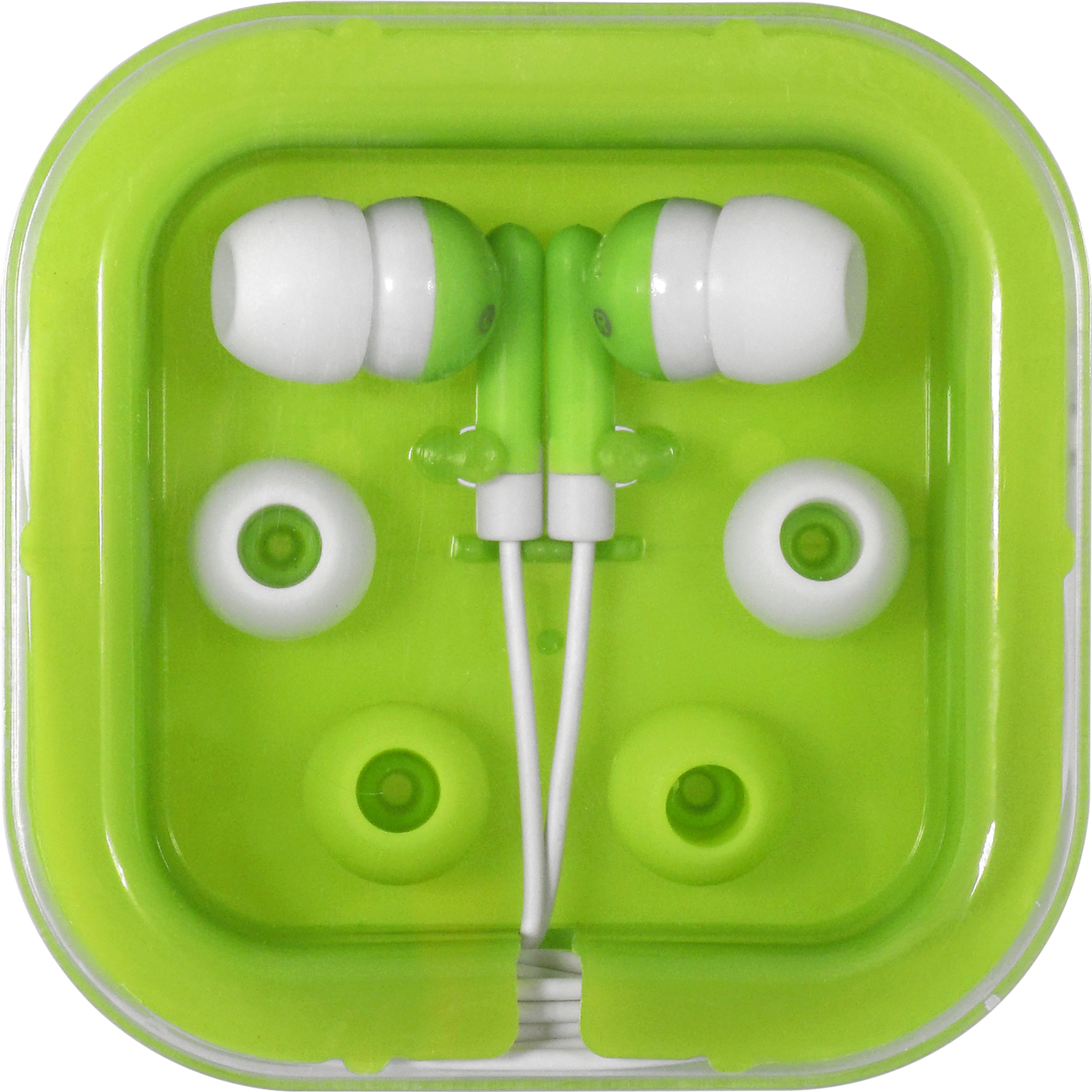 Brightly Colored Ear Buds 1