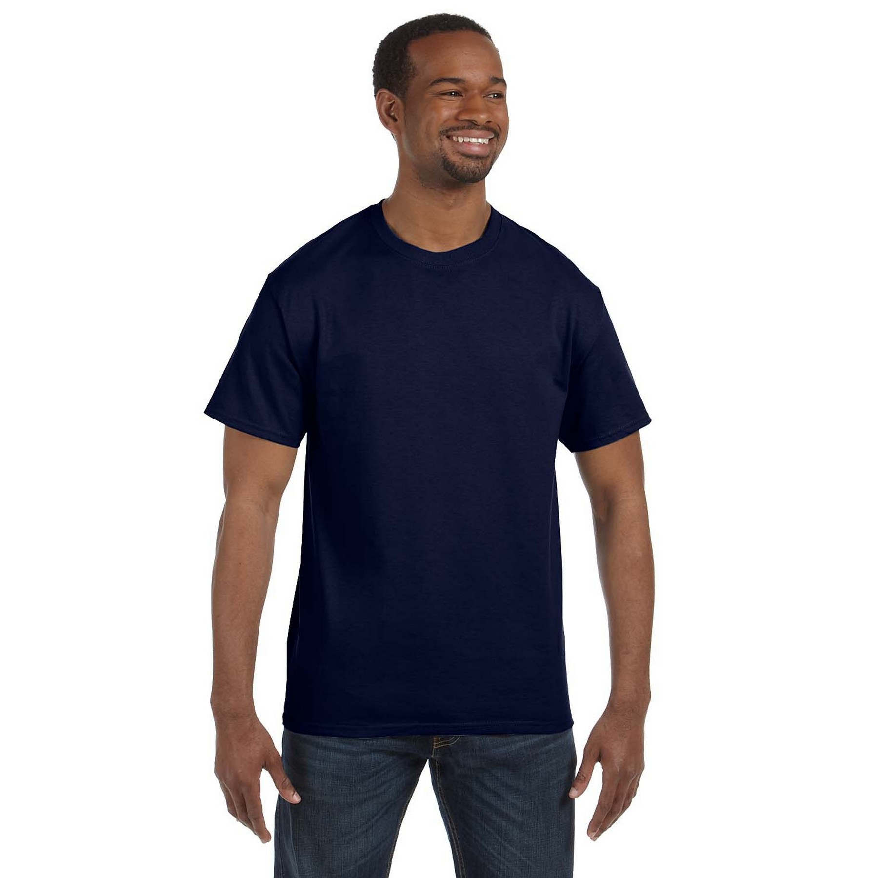 Hanes® Men's 6.1 Oz. Tagless T-Shirt 1