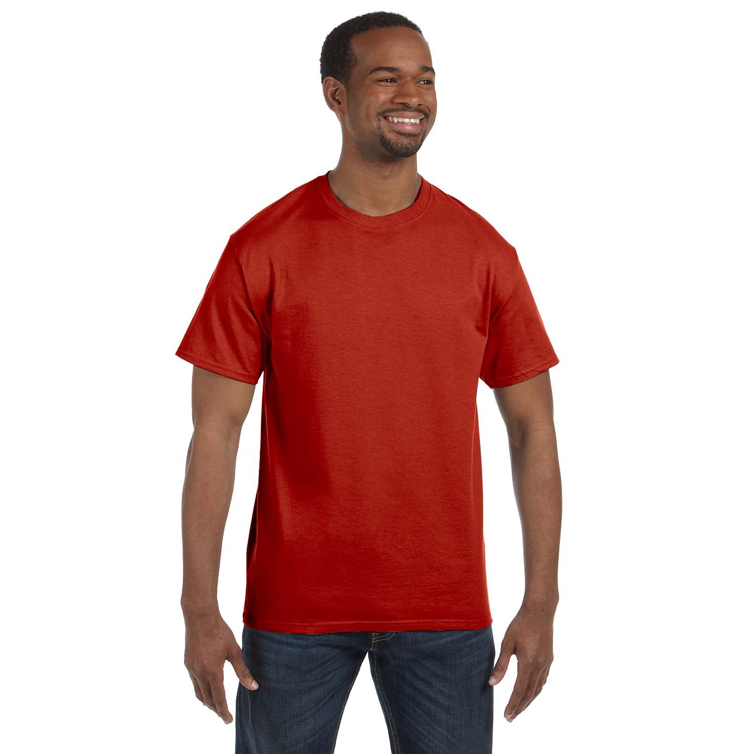 Hanes® Men's 6.1 Oz. Tagless T-Shirt 1