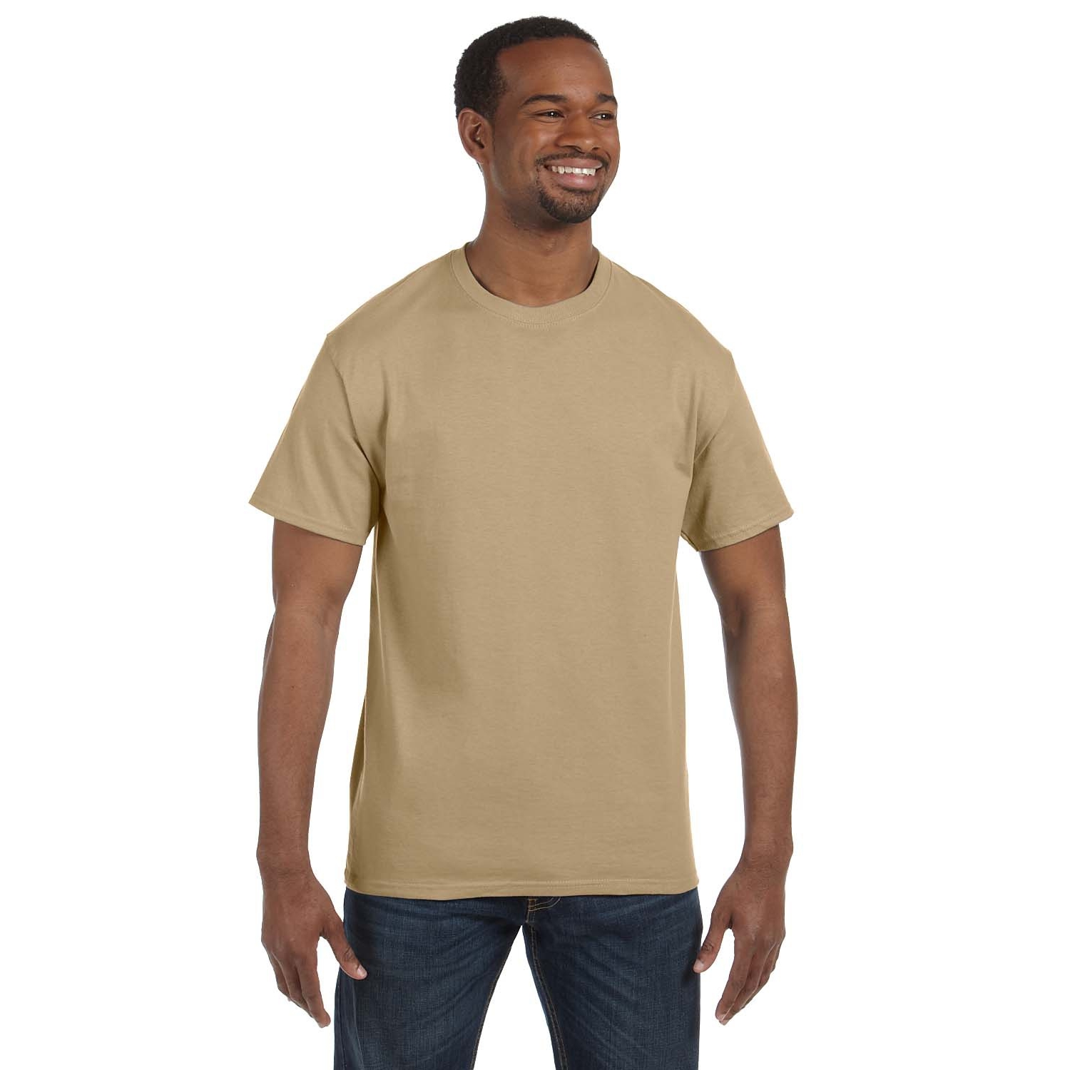 Hanes® Men's 6.1 Oz. Tagless T-Shirt 1