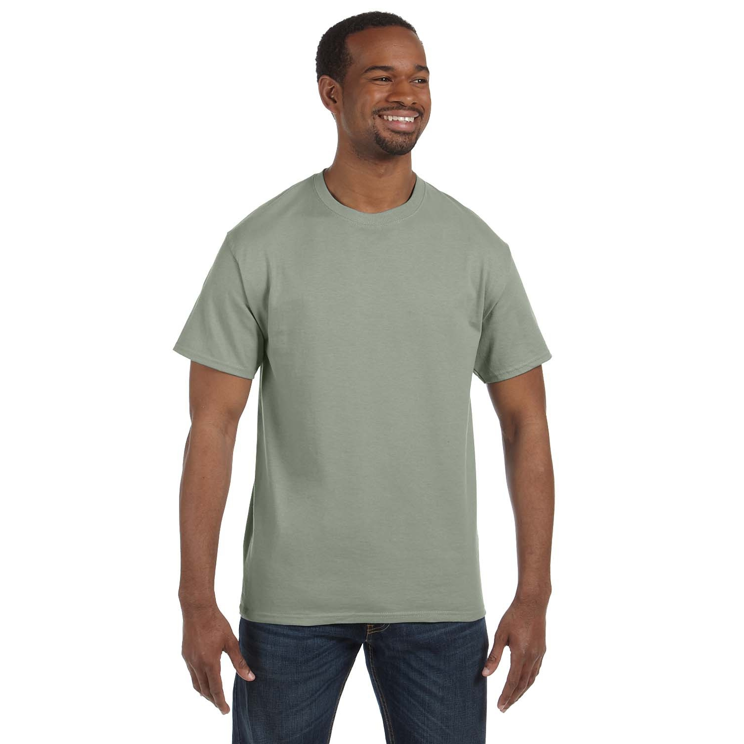 Hanes® Men's 6.1 Oz. Tagless T-Shirt 1
