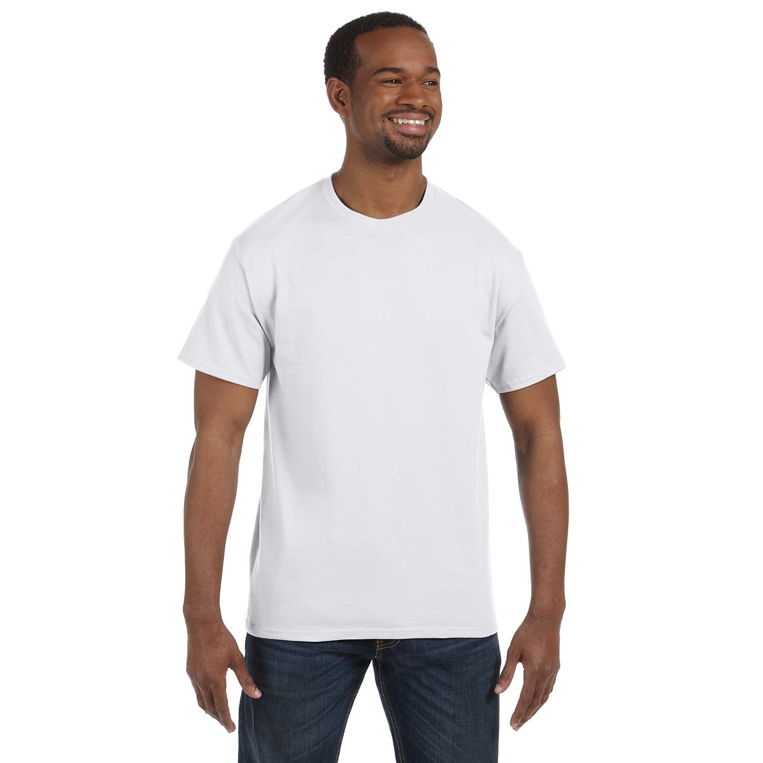 Hanes® Men's 6.1 Oz. Tagless T-Shirt 1