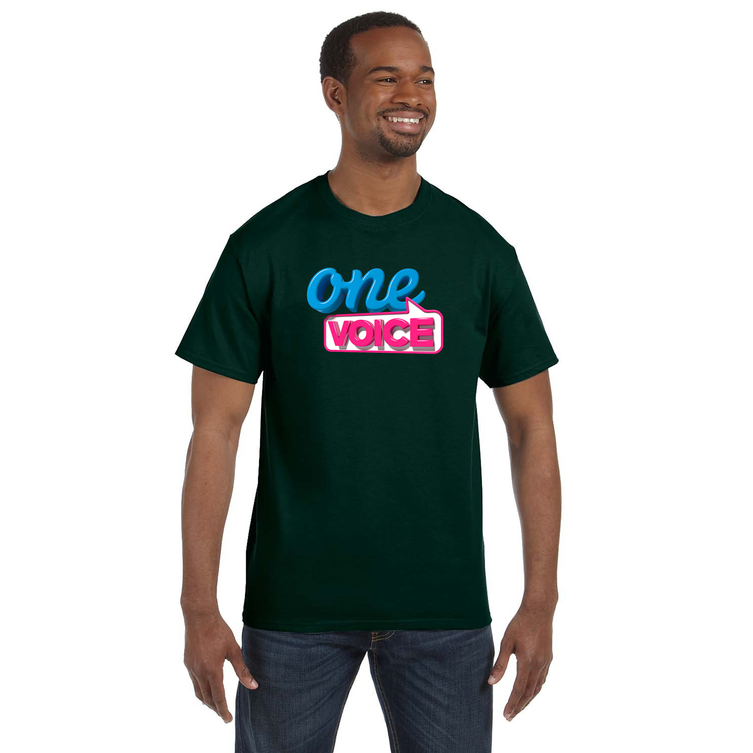 Hanes® Men's 6.1 Oz. Tagless T-Shirt 1
