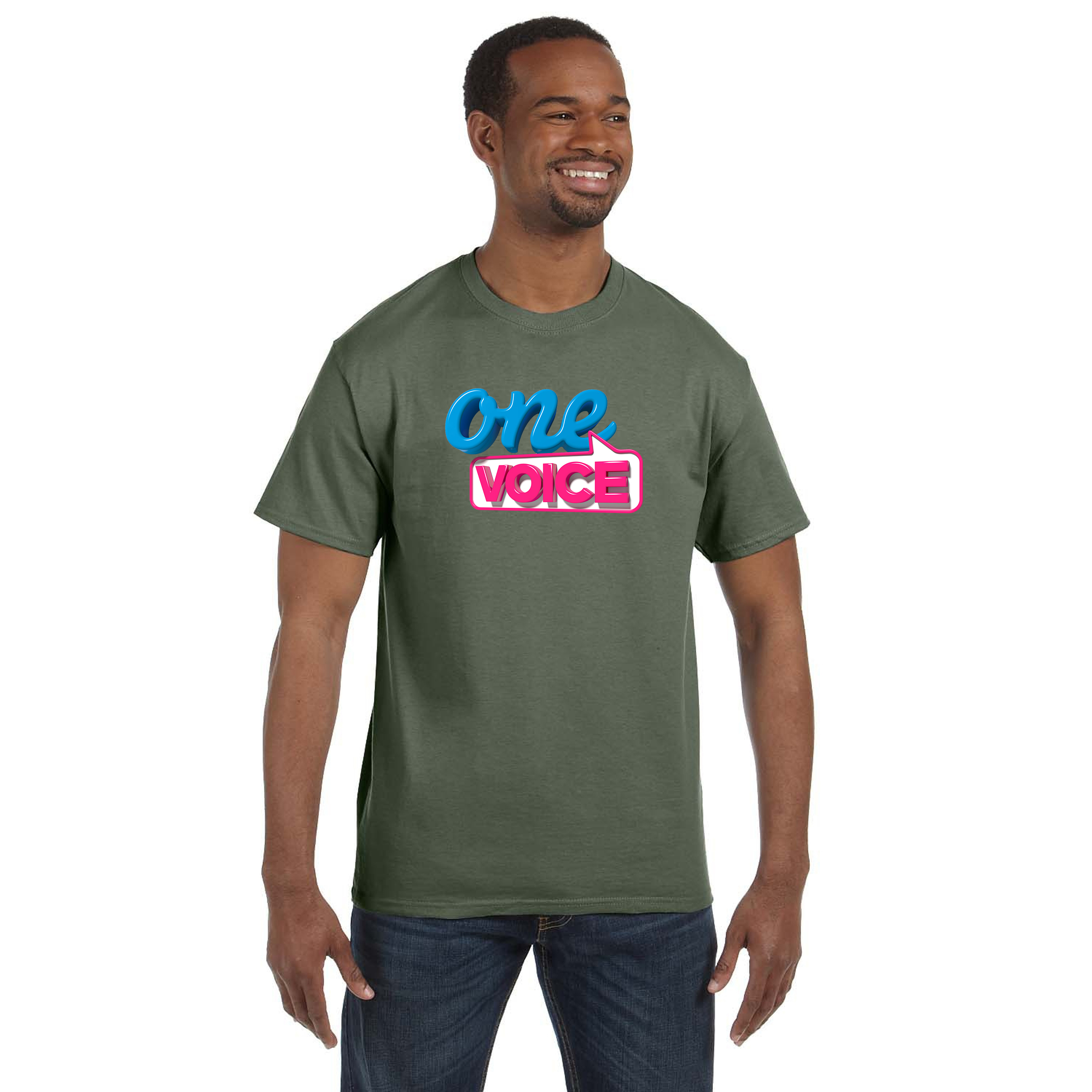 Hanes® Men's 6.1 Oz. Tagless T-Shirt 1