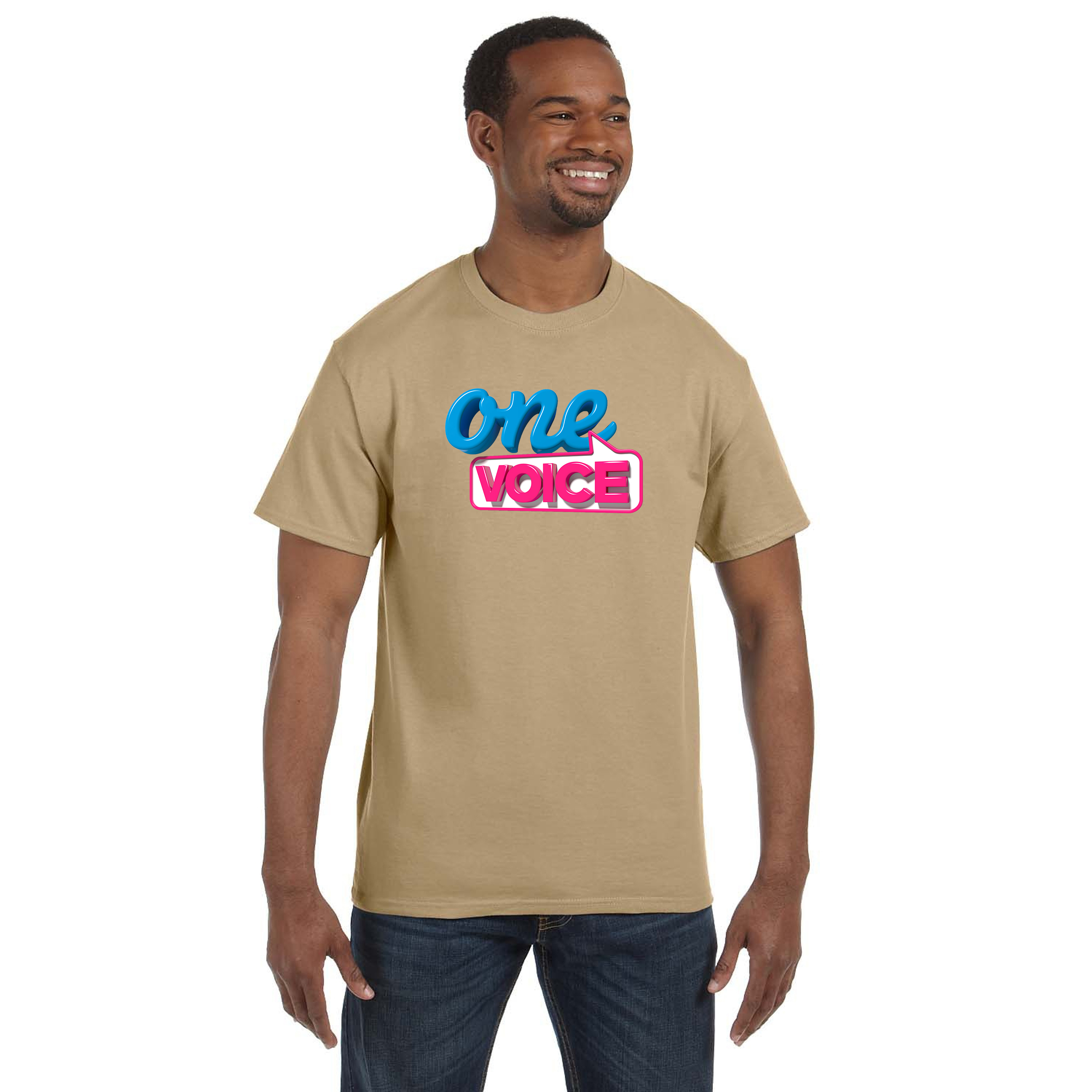 Hanes® Men's 6.1 Oz. Tagless T-Shirt 1