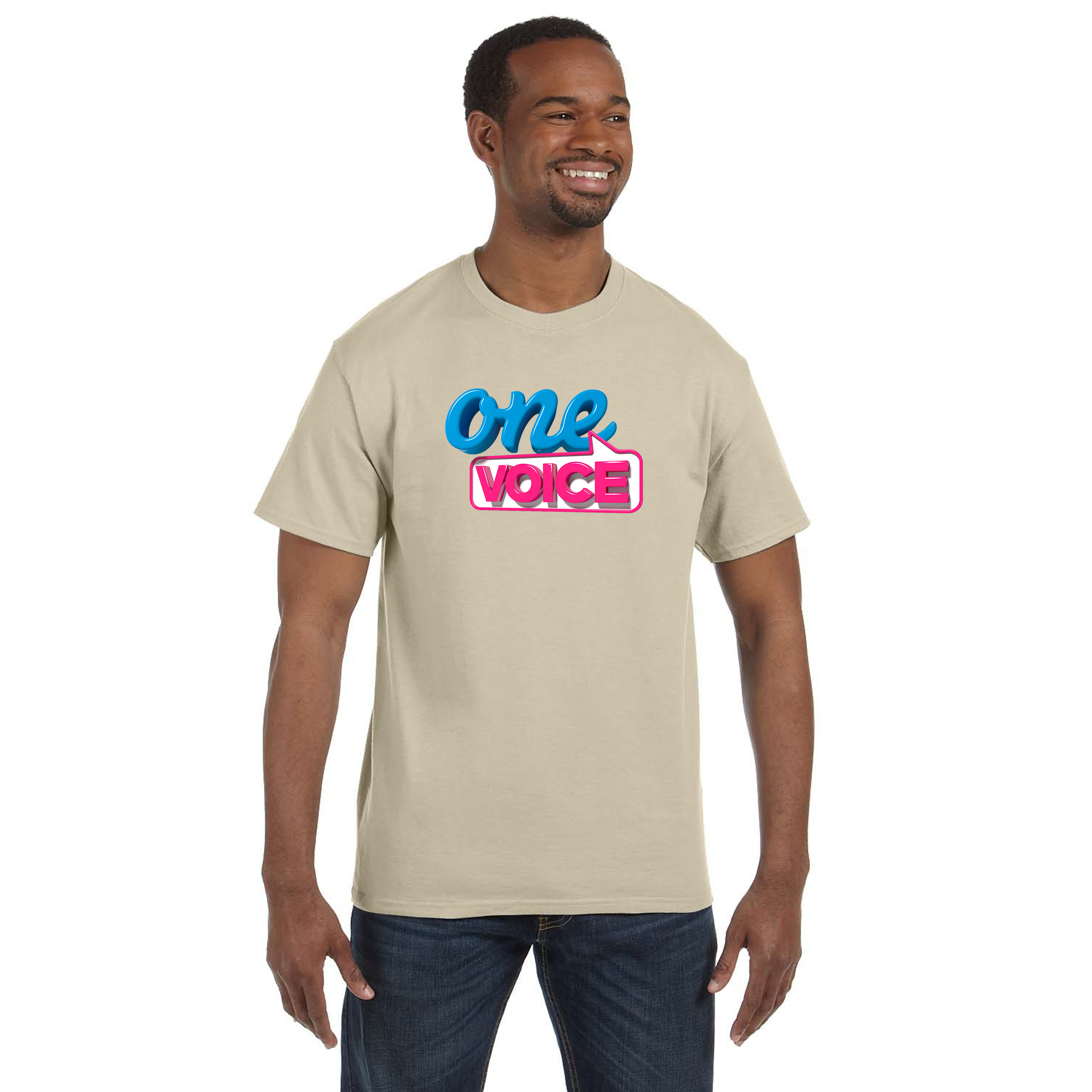 Hanes® Men's 6.1 Oz. Tagless T-Shirt 1