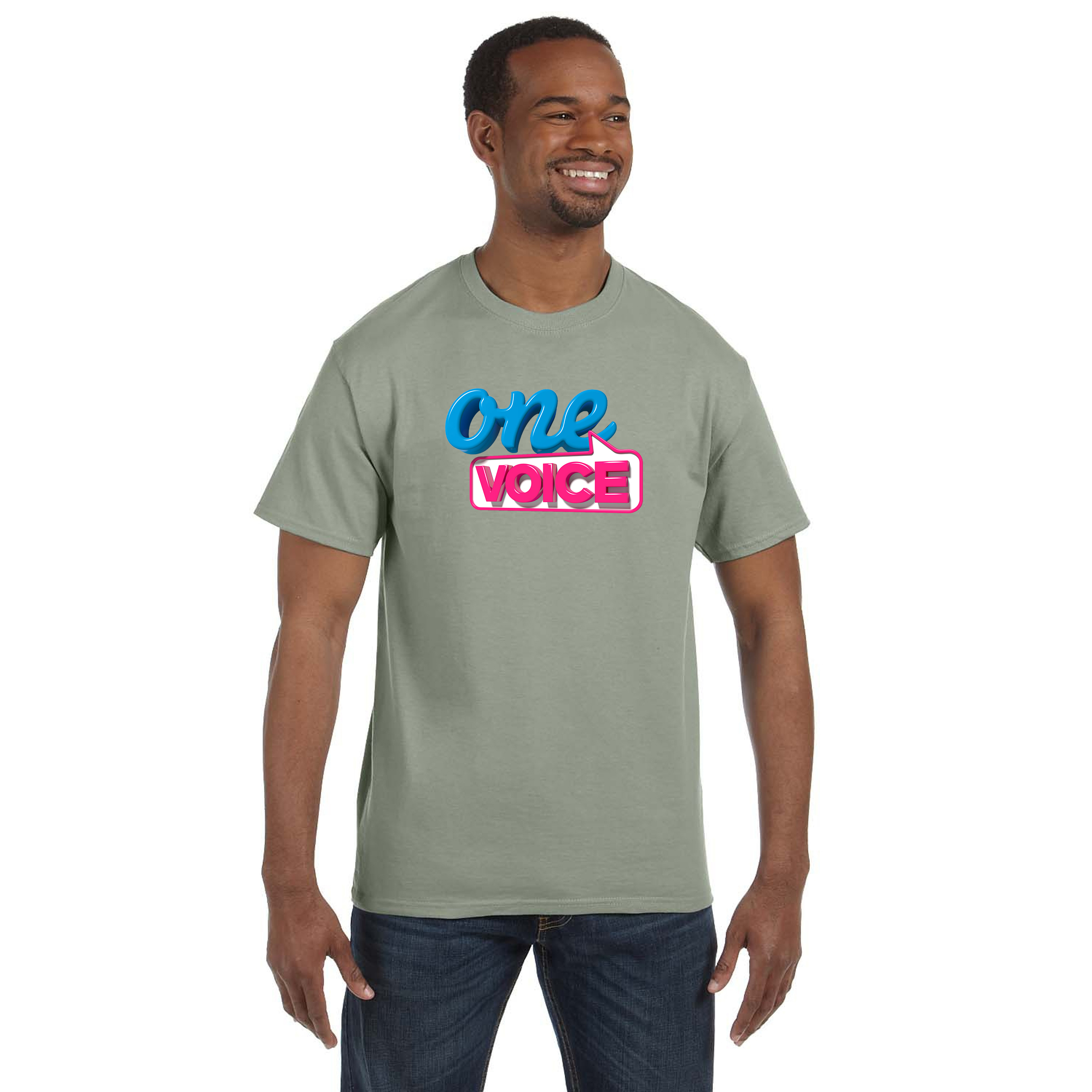 Hanes® Men's 6.1 Oz. Tagless T-Shirt 1