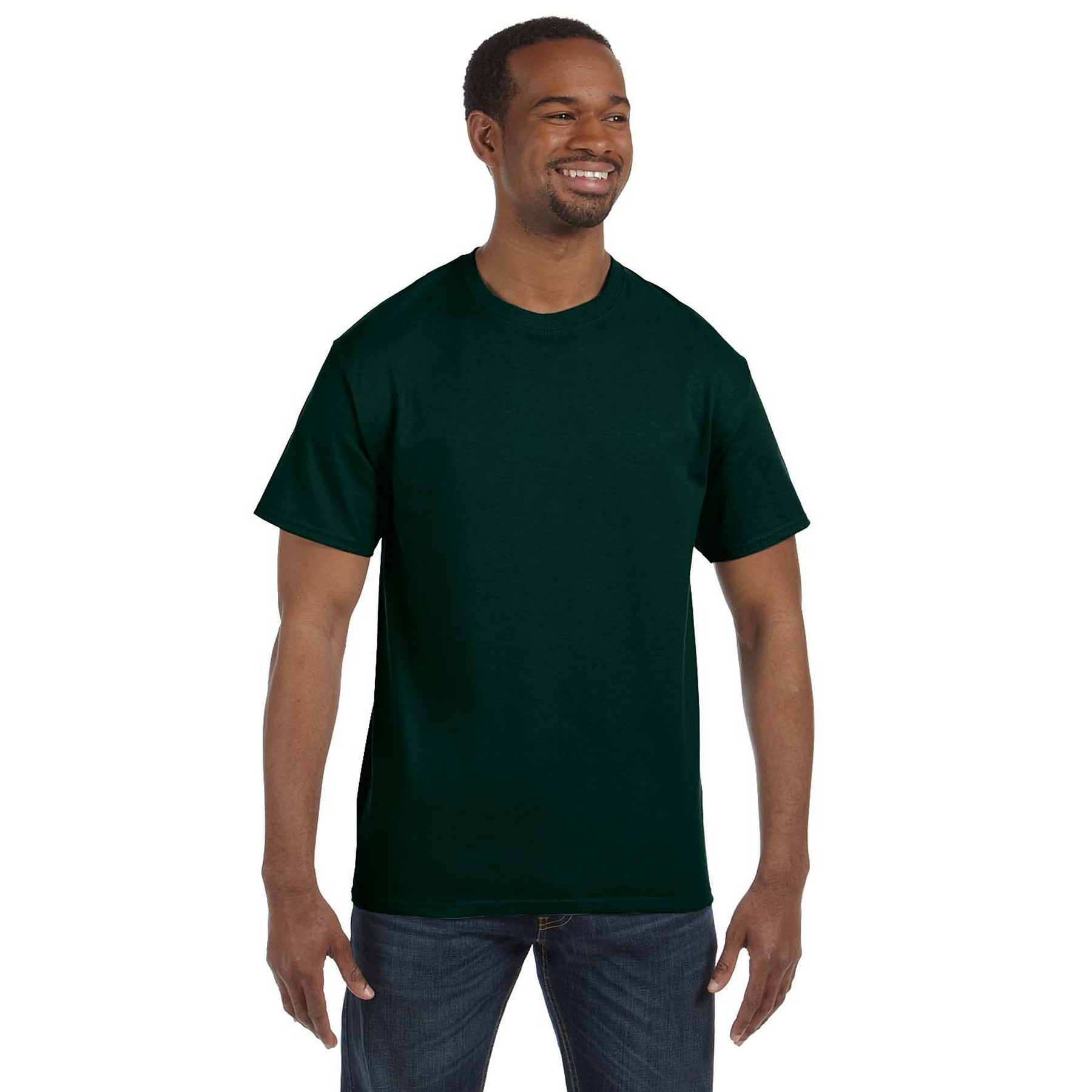 Hanes® Men's 6.1 Oz. Tagless T-Shirt 1