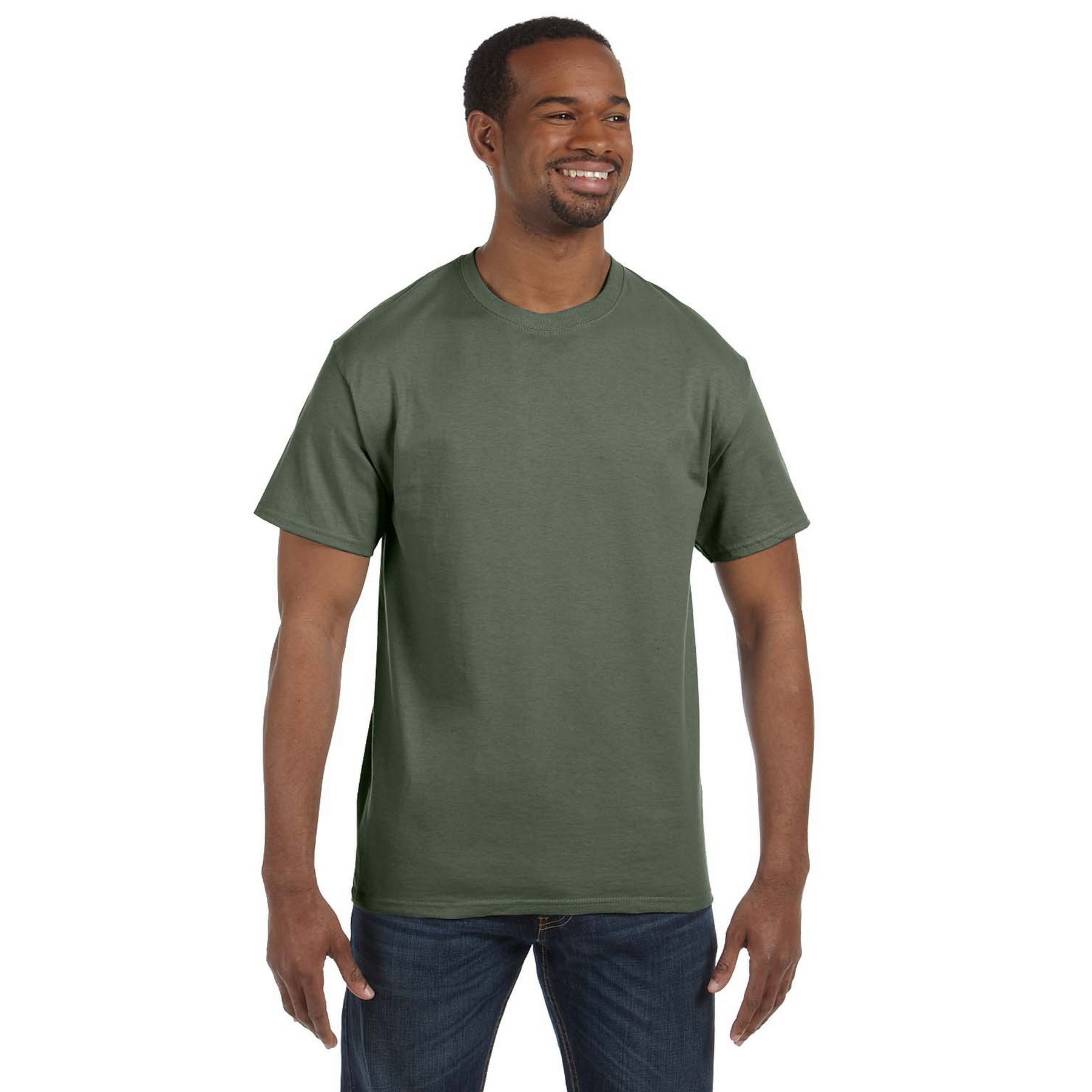 Hanes® Men's 6.1 Oz. Tagless T-Shirt 1