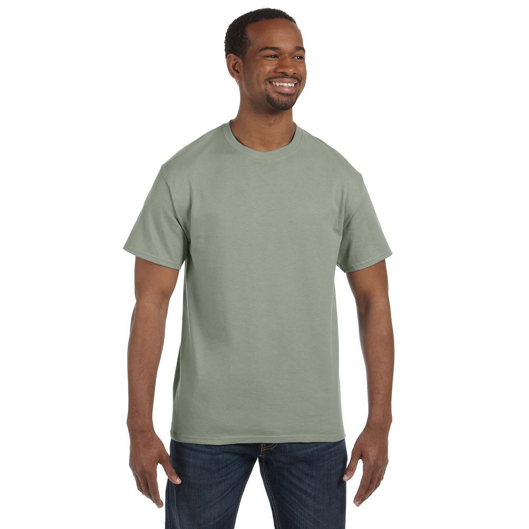 Hanes® Men's 6.1 Oz. Tagless T-Shirt 1
