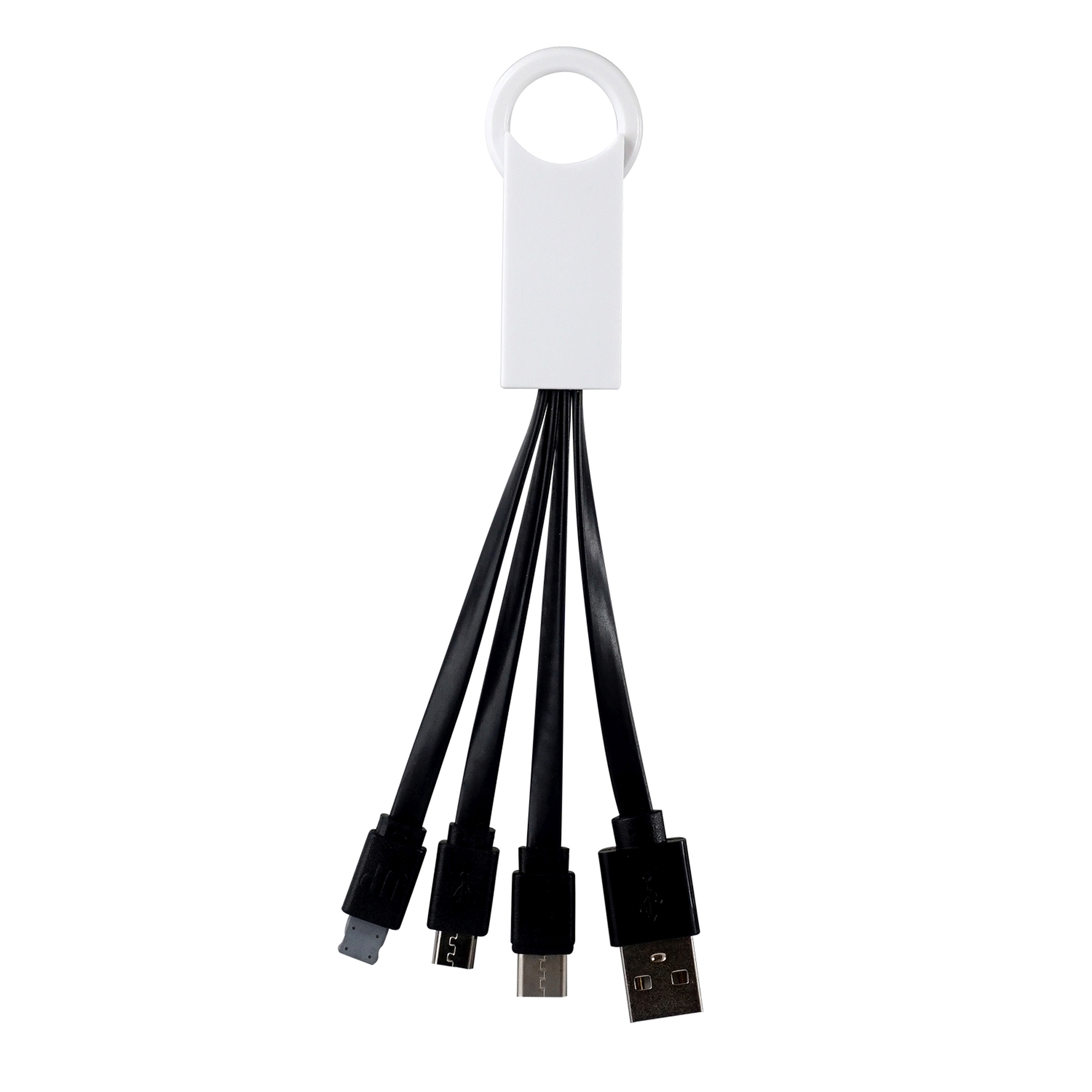 3-In-1 Noodle Charging Cable with Type C USB 1