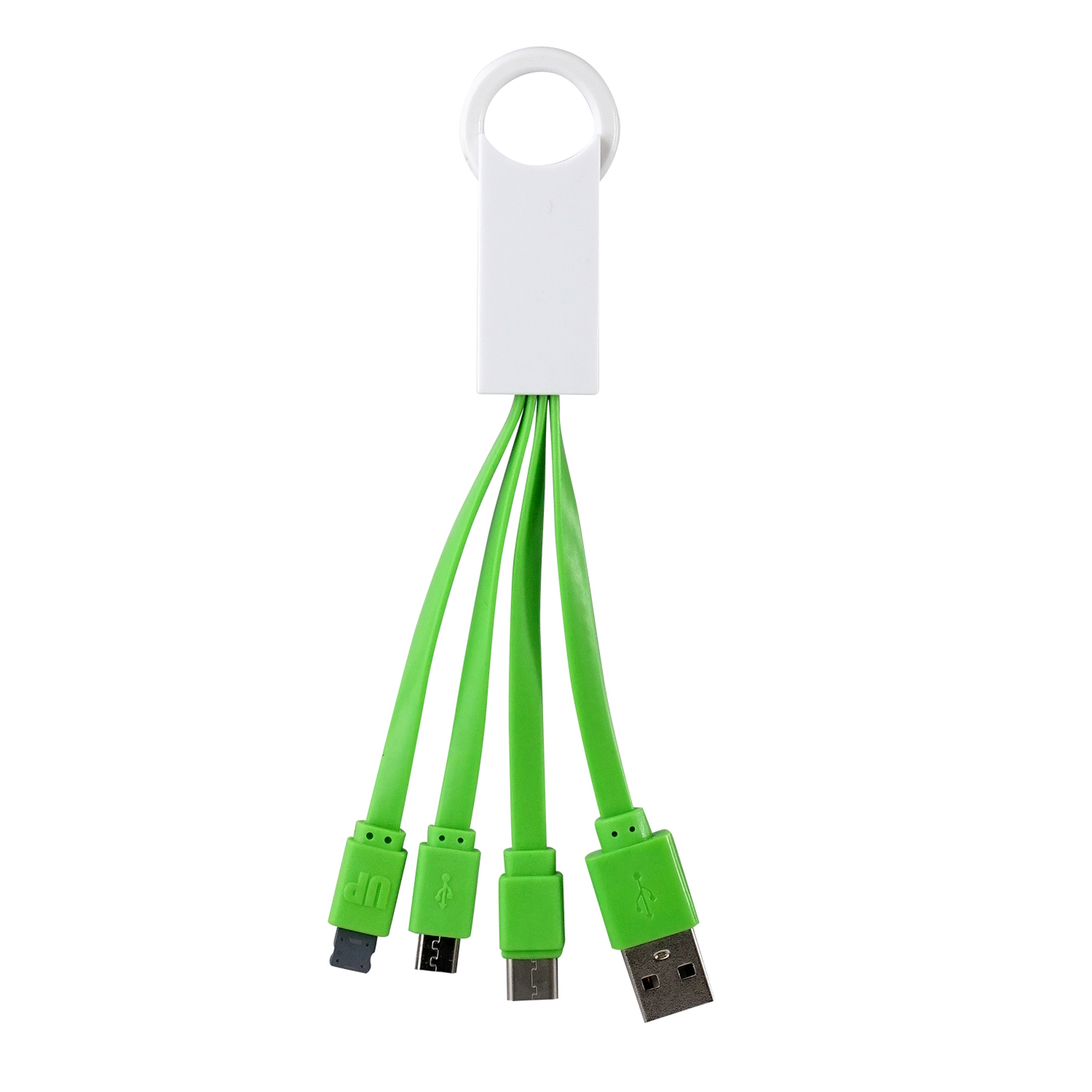 3-In-1 Noodle Charging Cable with Type C USB 1