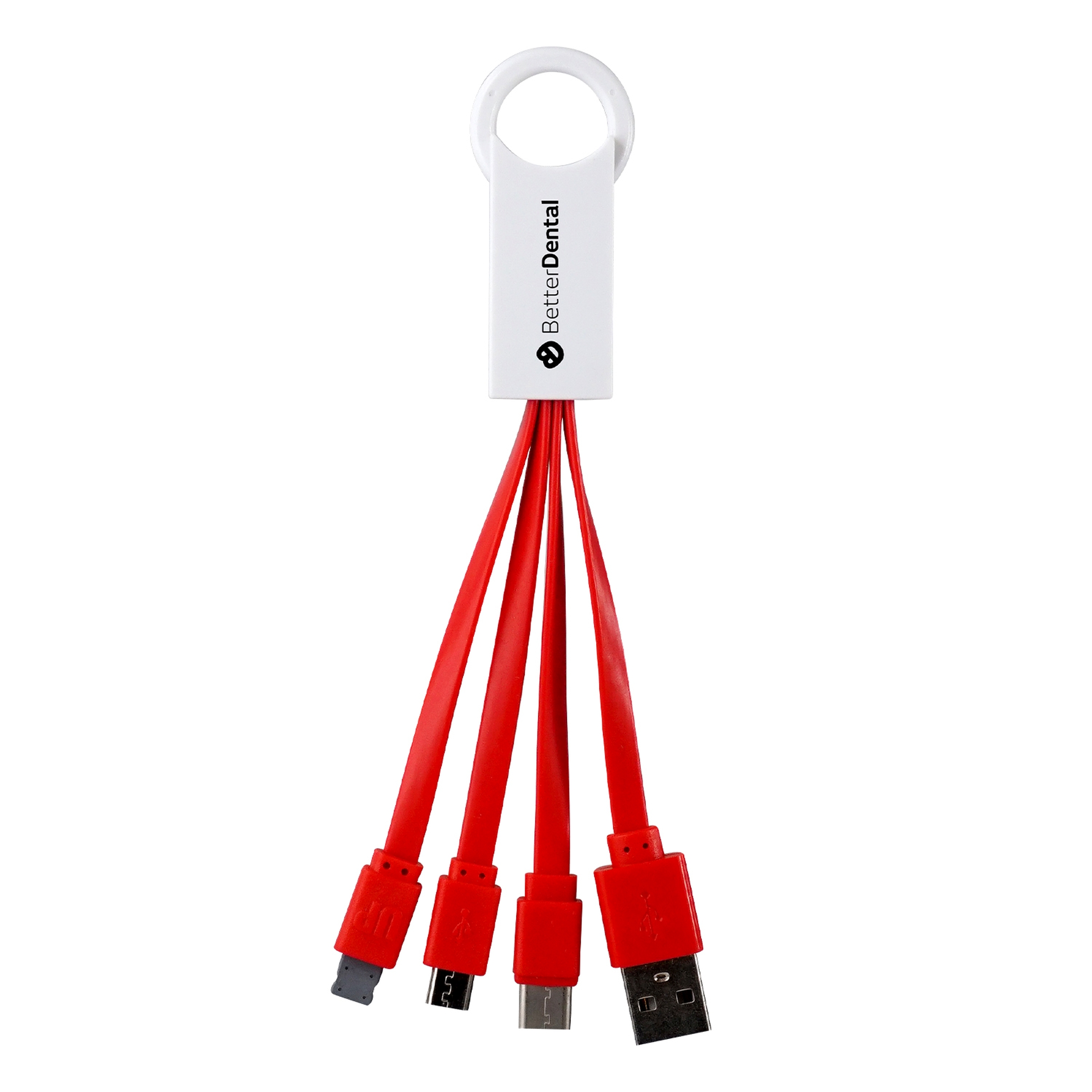 3-In-1 Noodle Charging Cable with Type C USB 1