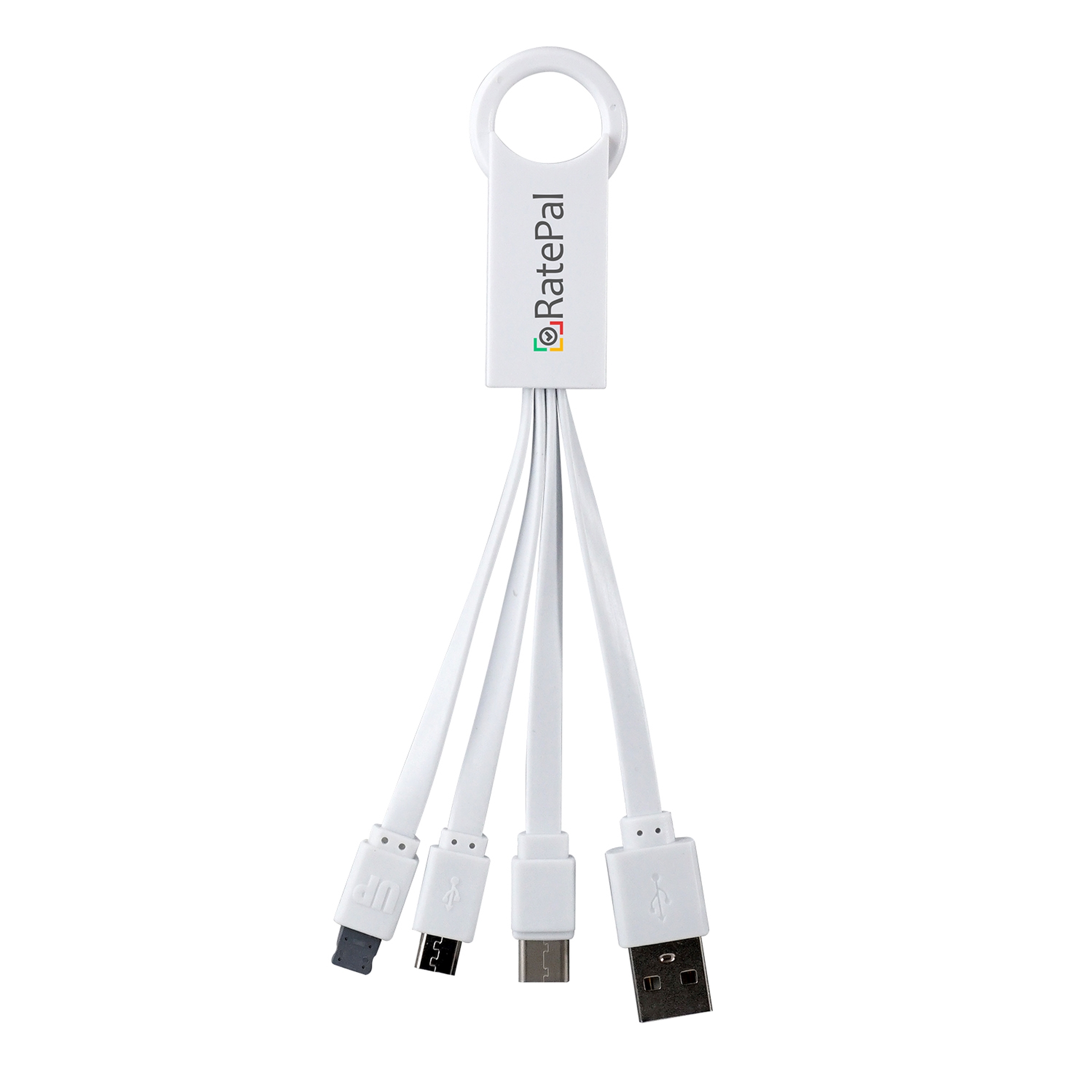 3-In-1 Noodle Charging Cable with Type C USB 1