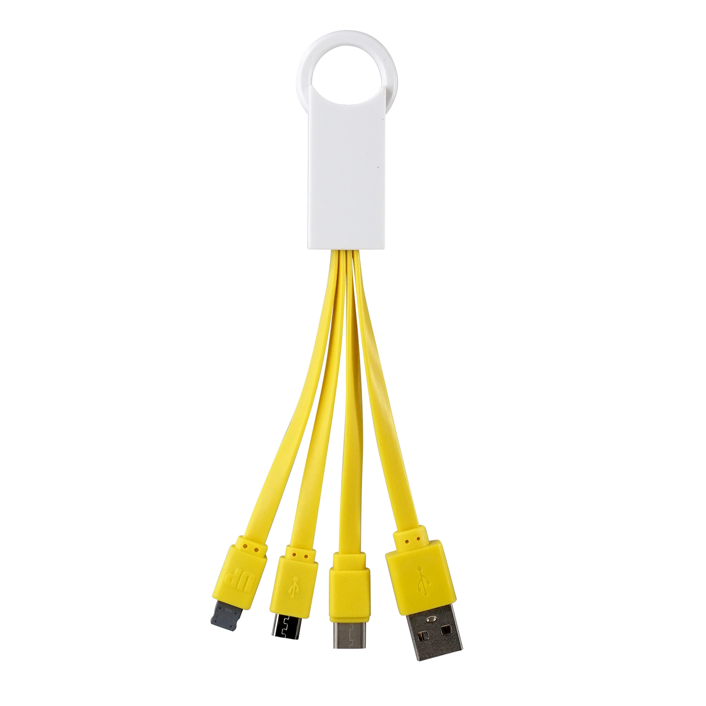 3-In-1 Noodle Charging Cable with Type C USB 1