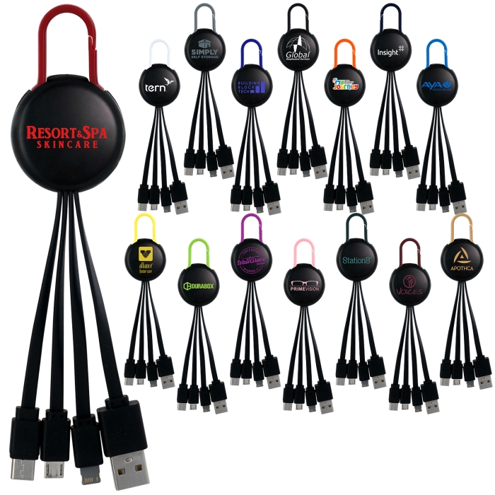 Black Colorful Clip 3" 1 Charging Cable 1 Black Colorful Clip 3" 1 Charging Cable 1