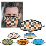 Lined Full Color Fabric Face Mask 1 Lined Full Color Fabric Face Mask 1