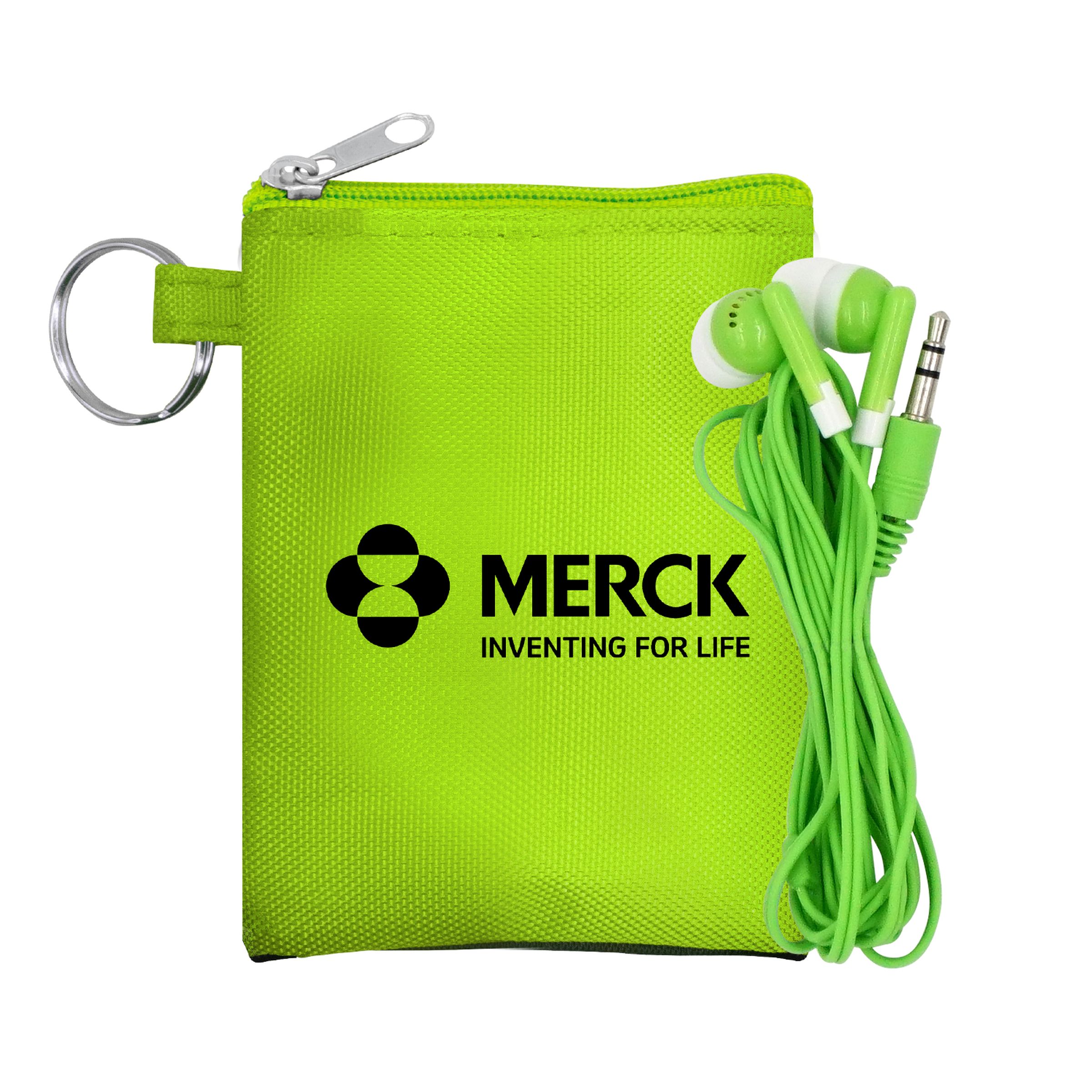 Tall Stretchy Ear Bud Pouch 1