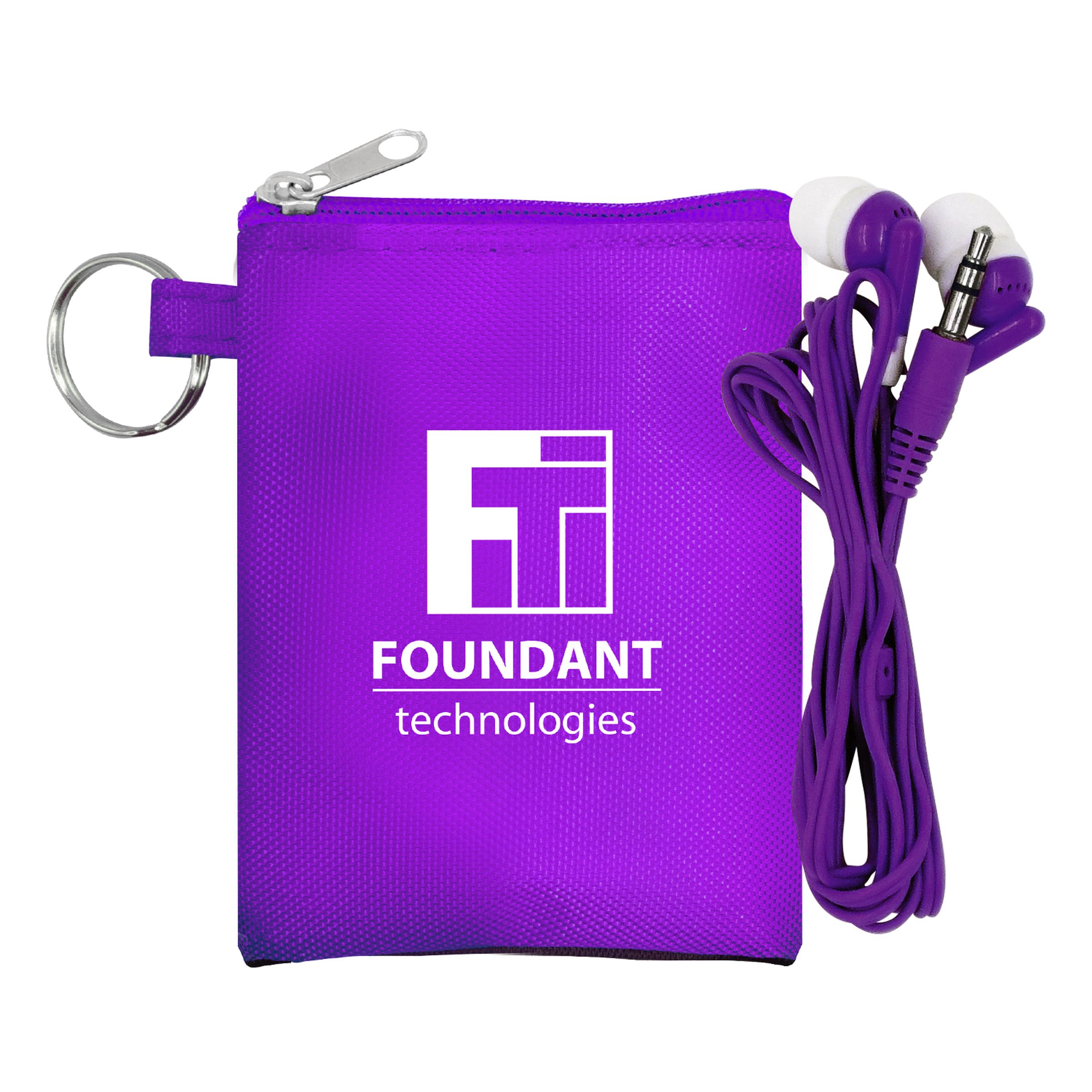 Tall Stretchy Ear Bud Pouch 1