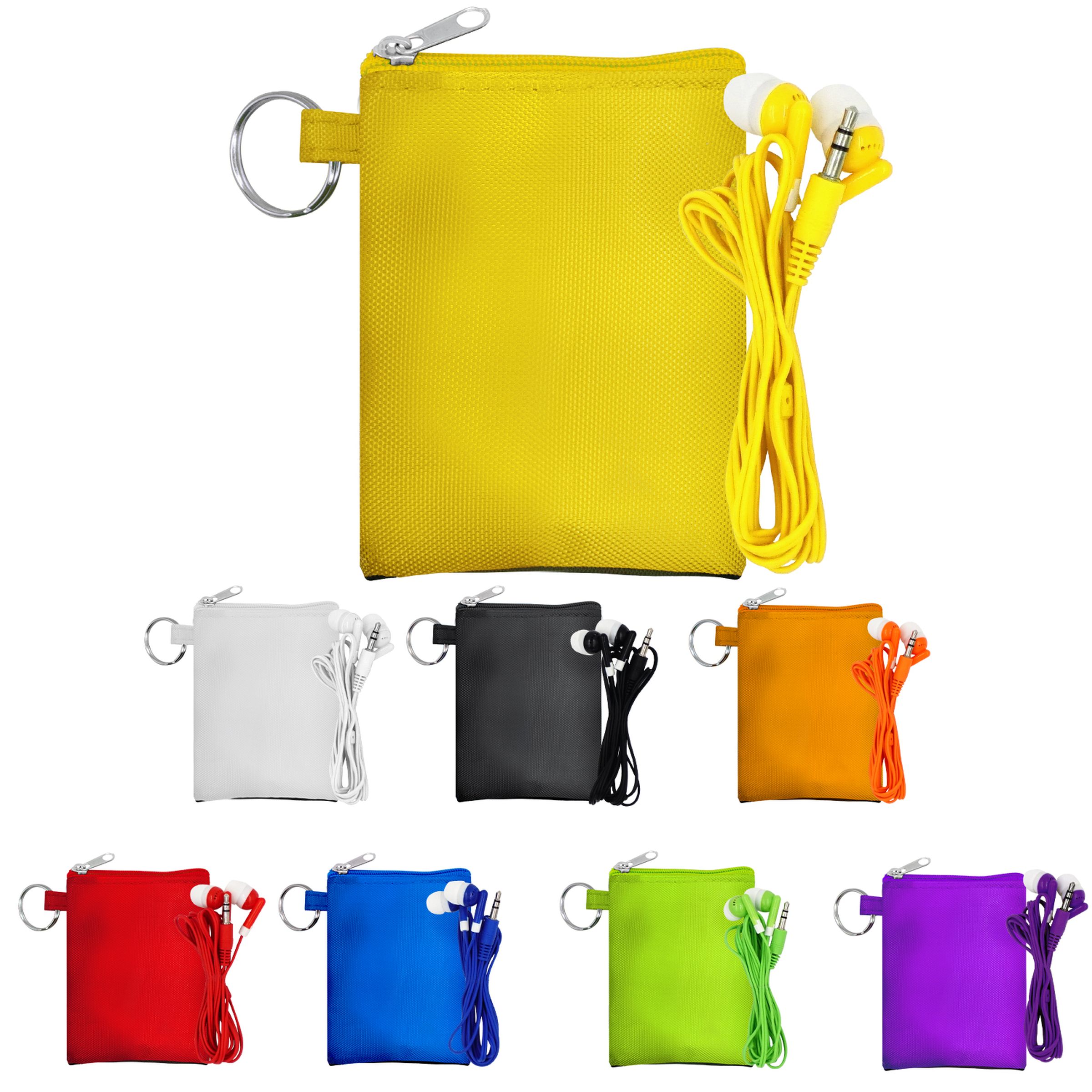 Tall Stretchy Ear Bud Pouch 1