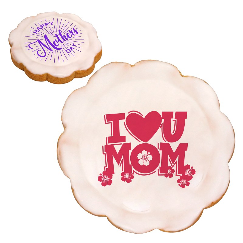 Full Color Flower Cookie 1 Full Color Flower Cookie 1