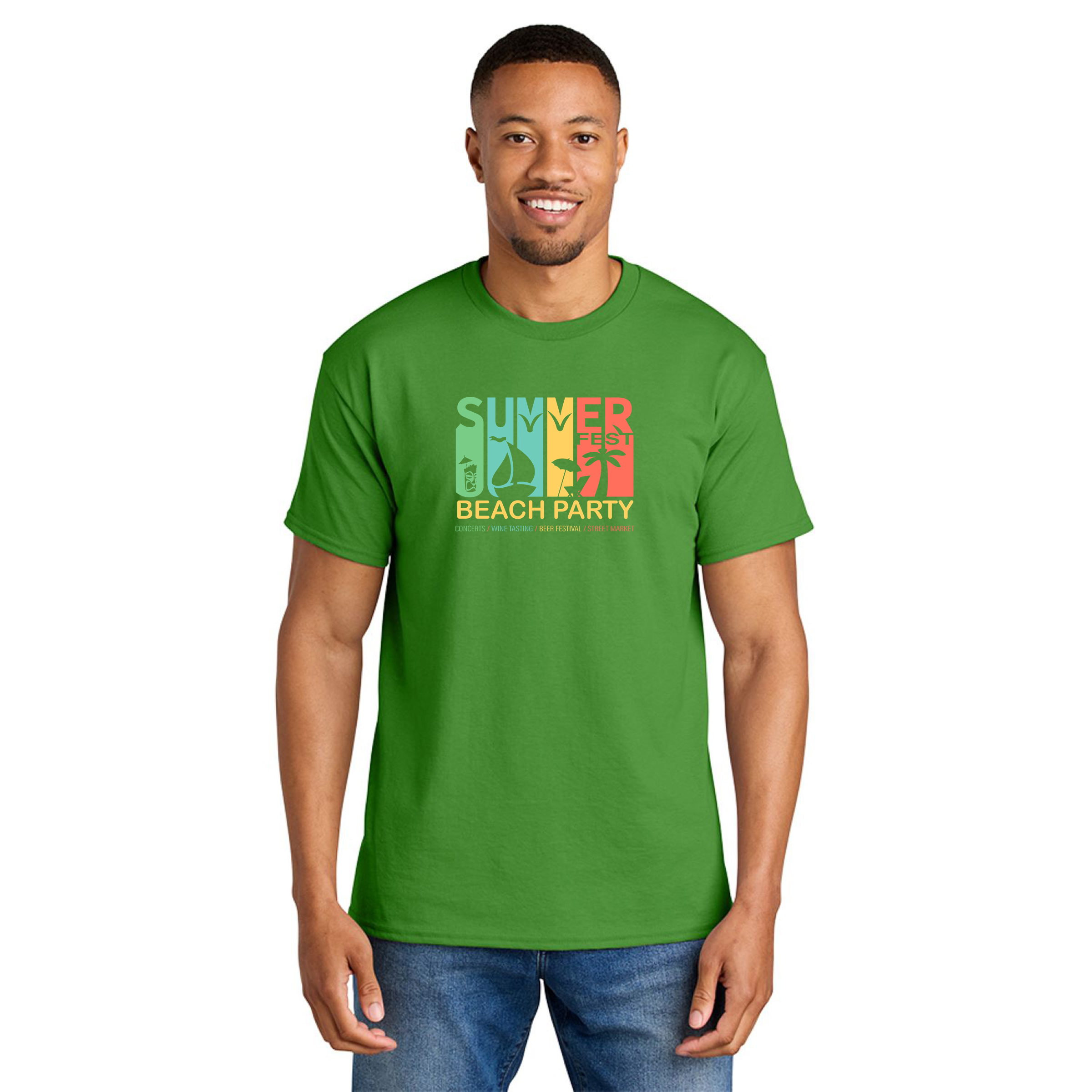 Gildan® DryBlend® 50 Cotton/50 Poly T-Shirt 1
