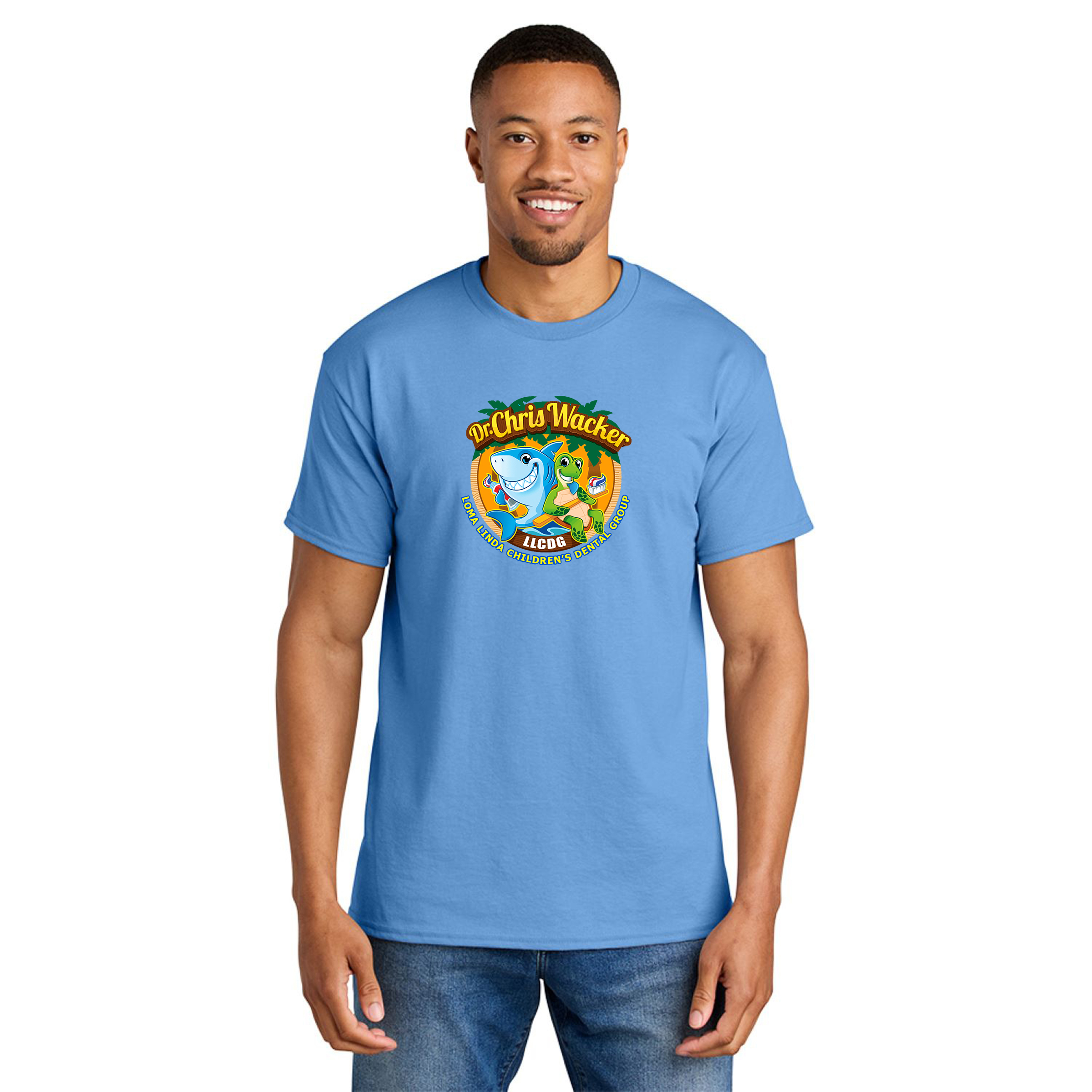 Gildan® DryBlend® 50 Cotton/50 Poly T-Shirt 1