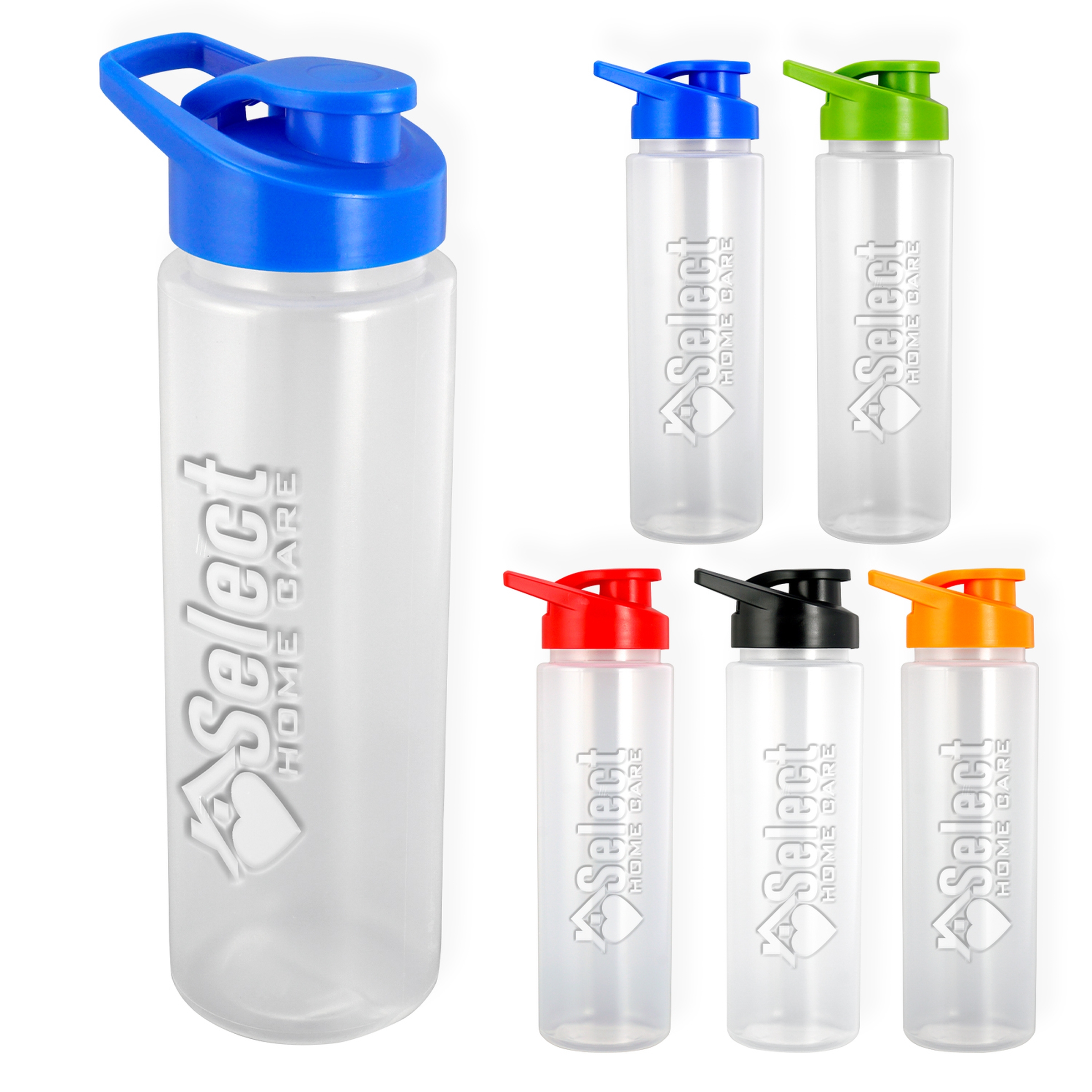 24 oz Easy Pour Debossed Bottle 1