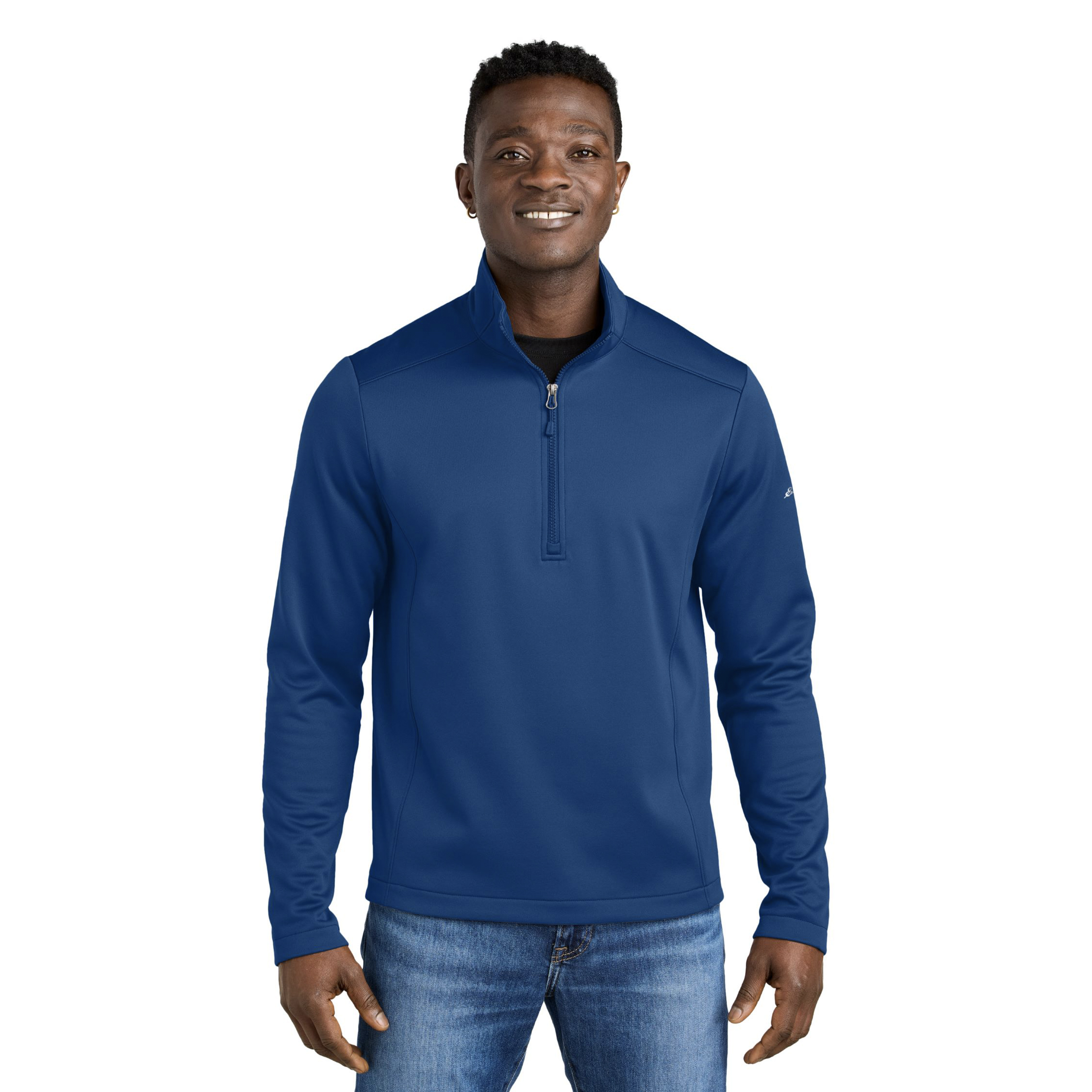 Eddie Bauer® Smooth Mid Layer Fleece 1/2-Zip 1