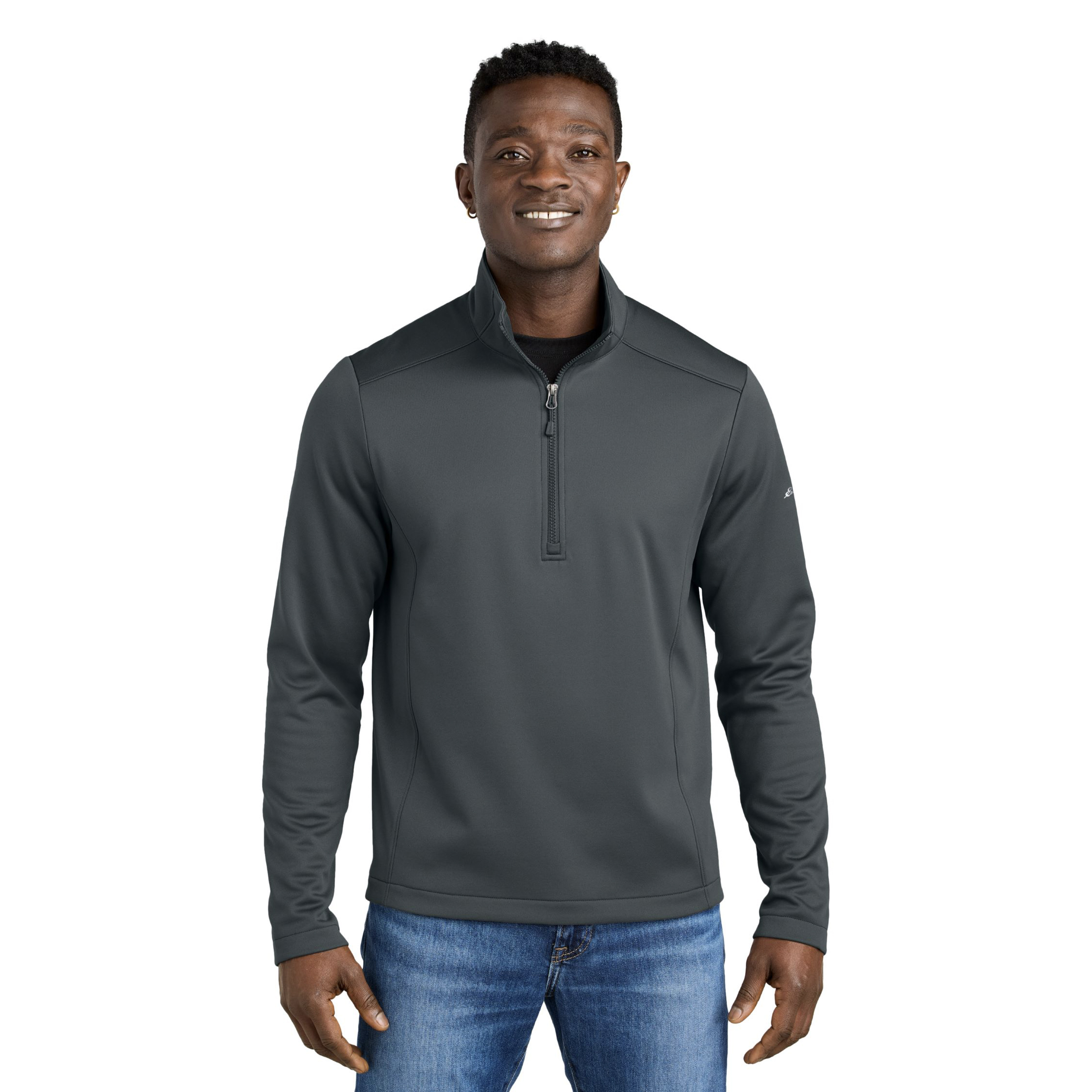 Eddie Bauer® Smooth Mid Layer Fleece 1/2-Zip 1