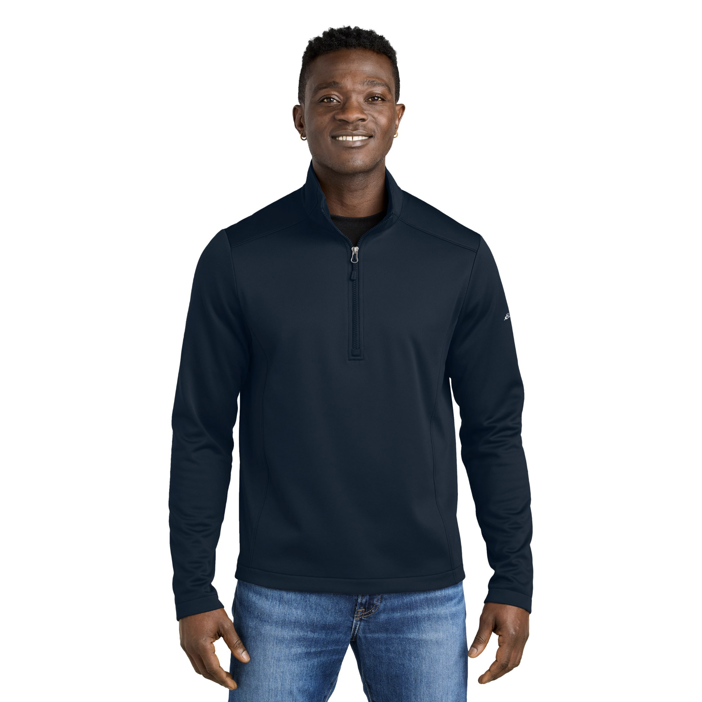 Eddie Bauer® Smooth Mid Layer Fleece 1/2-Zip 1