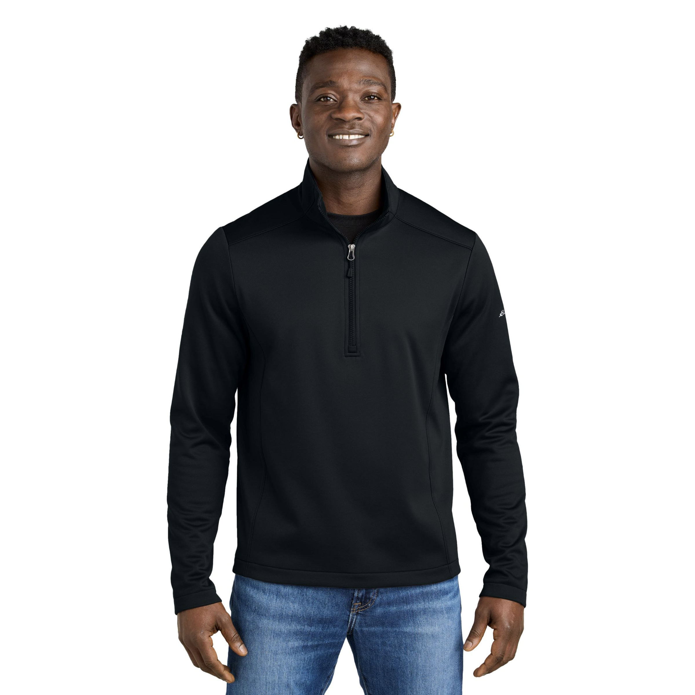 Eddie Bauer® Smooth Mid Layer Fleece 1/2-Zip 1