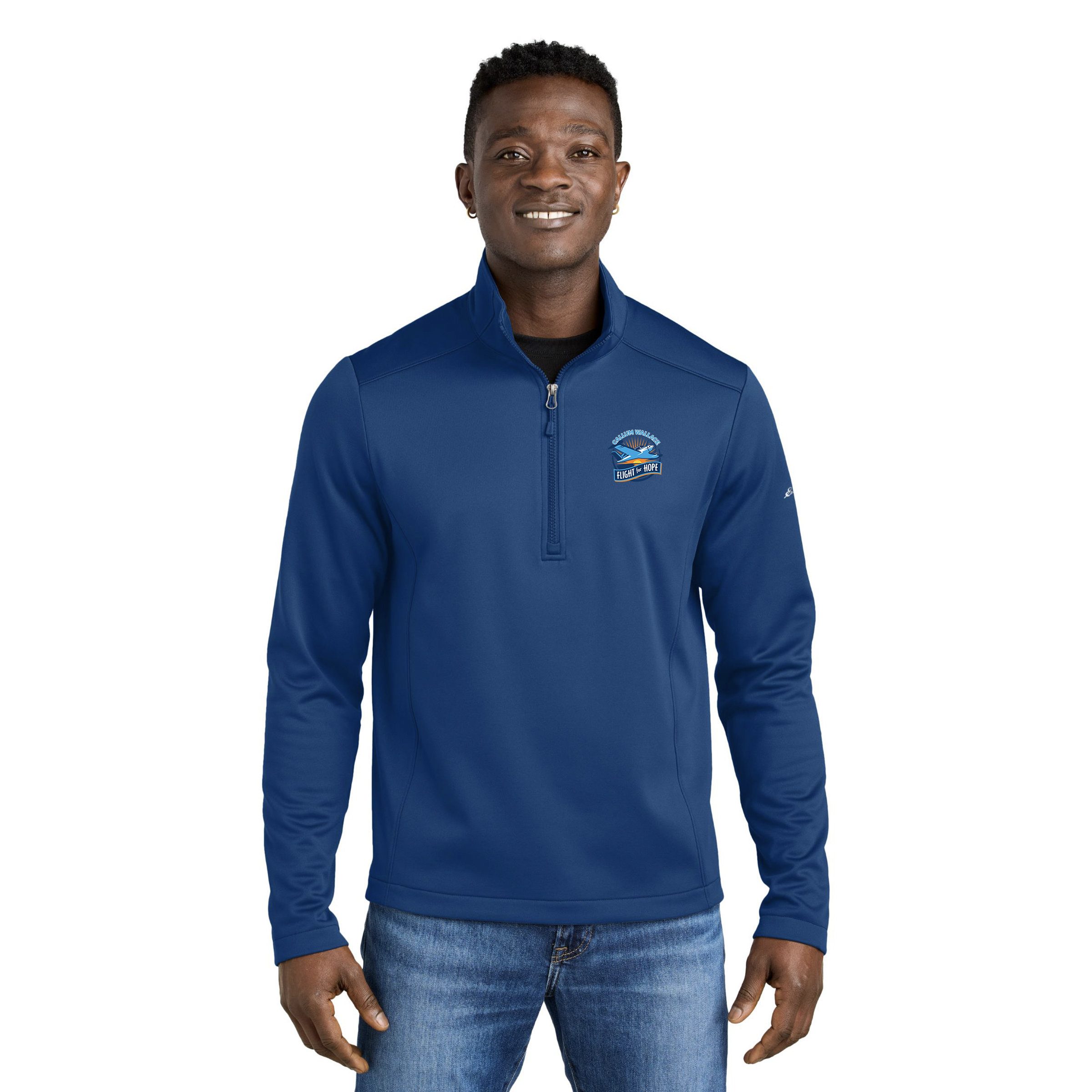 Eddie Bauer® Smooth Mid Layer Fleece 1/2-Zip 1