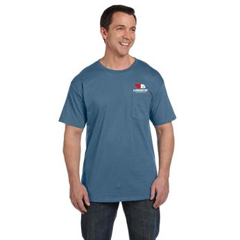 Hanes® Adult 6.1 Oz Beefy-T With Pocket 1