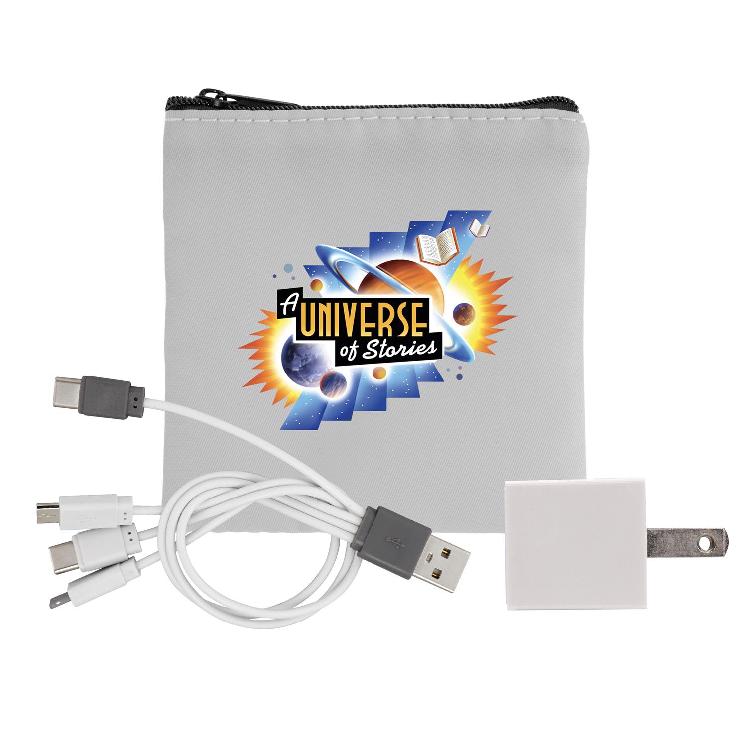 Colorful RPET Wall & Cable Set 1