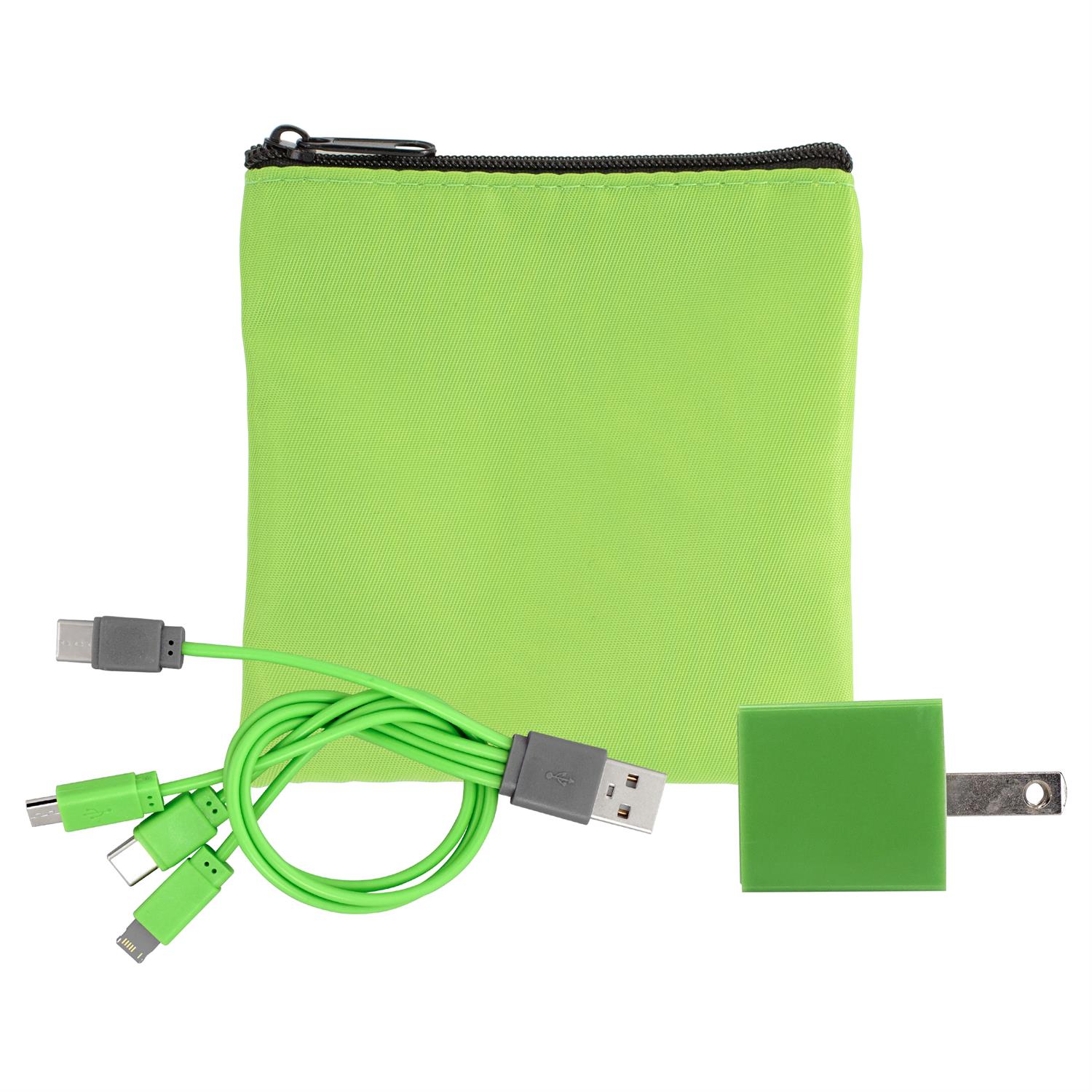Colorful RPET Wall & Cable Set 1