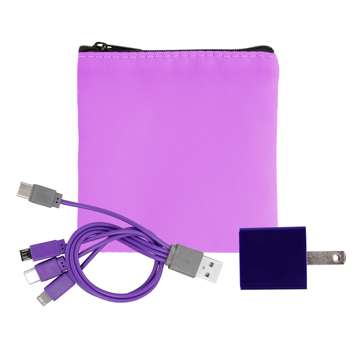 Colorful RPET Wall & Cable Set 1