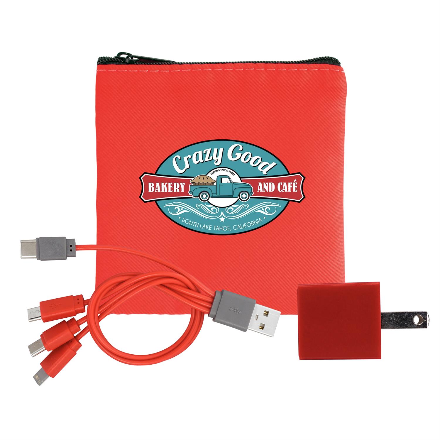Colorful RPET Wall & Cable Set 1