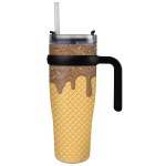 30 Oz. Recycled Ice Cream Tumbler - Chocolate Brown 30 Oz. Recycled Ice Cream Tumbler - Chocolate Brown