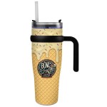30 Oz. Recycled Ice Cream Tumbler - Vanilla Beige 30 Oz. Recycled Ice Cream Tumbler - Vanilla Beige